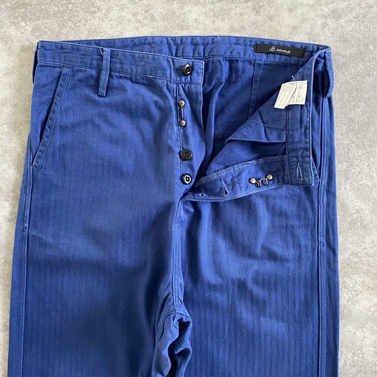 Vetra John Bull Japan Cinch Back French Workwear Pants Size US 30 / EU 46 - 3 Thumbnail