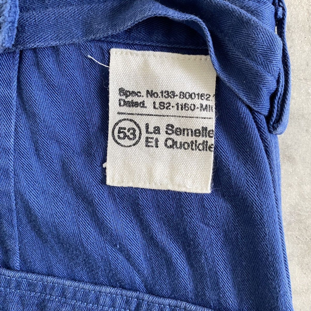 Vetra John Bull Japan Cinch Back French Workwear Pants Size US 30 / EU 46 - 15 Thumbnail