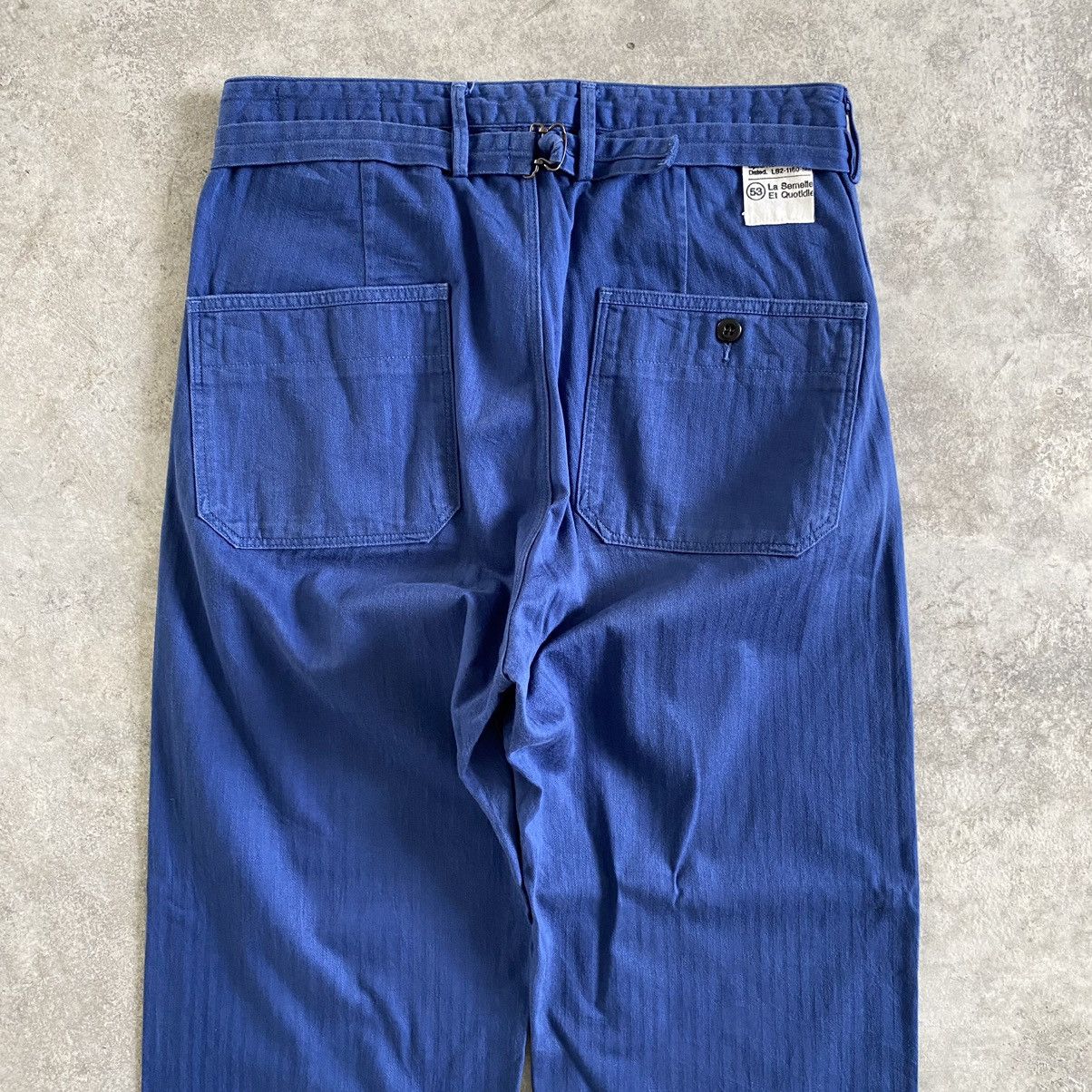 Vetra John Bull Japan Cinch Back French Workwear Pants Size US 30 / EU 46 - 2 Thumbnail