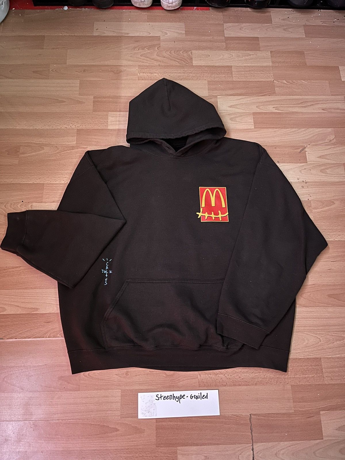 Travis Scott Travis Scott x CPFM McDonald's Cactus Pack Sticker Hoodie |  Grailed