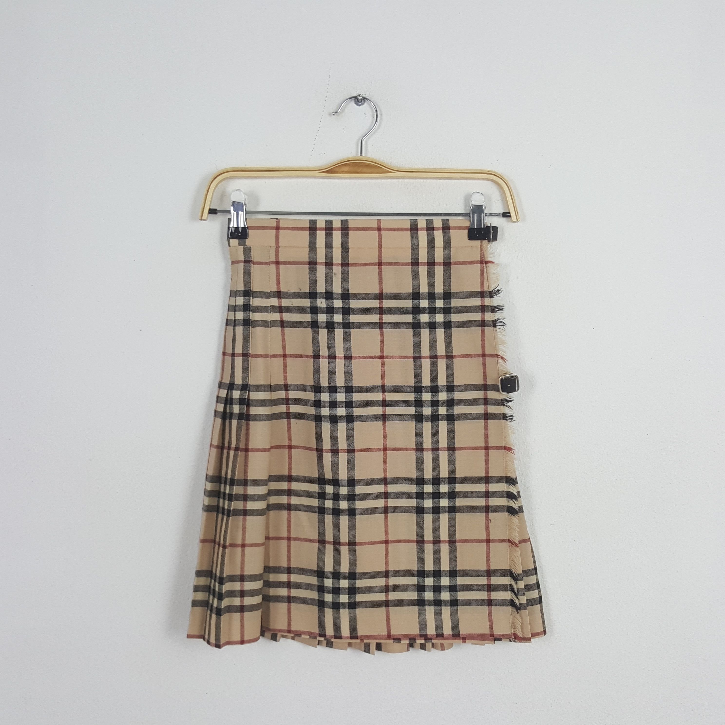 Vintage Burberry London Nova Check Mini Skirts