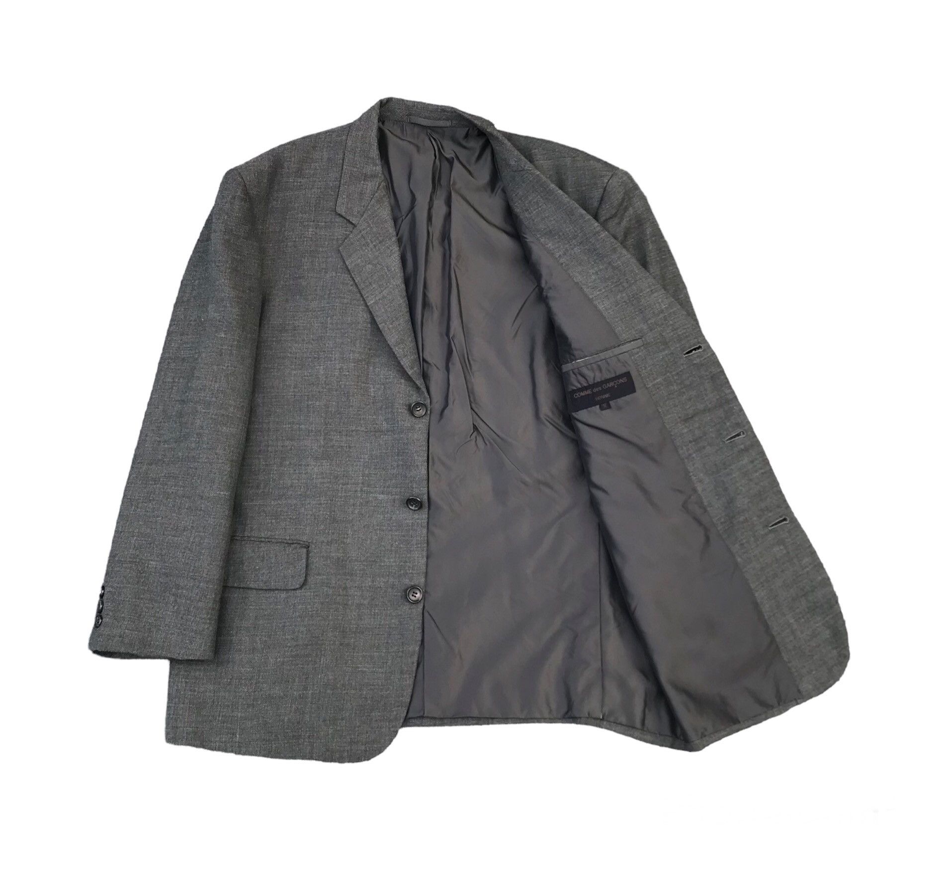image of Comme Des Garcons Ad 1994 Vintage Comme Des Garcon Jacket Japan Medium in Grey, Men's