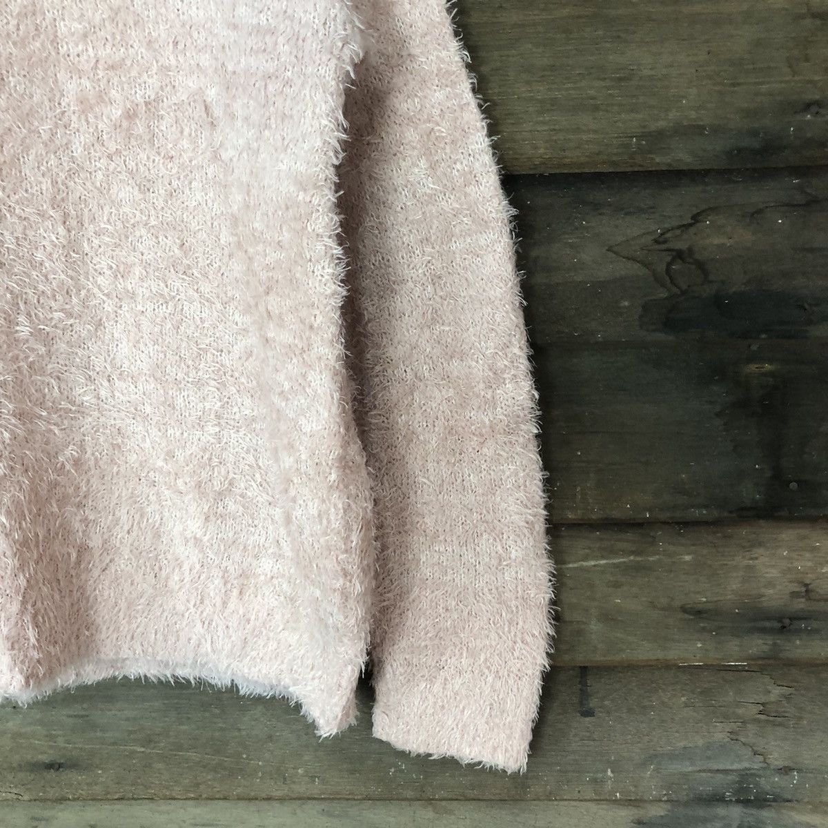Homespun Knitwear DLS Ehyphen World Shag Shaggy Fur Mohair Knitwear #BB587 Size M / US 6-8 / IT 42-44 - 5 Thumbnail
