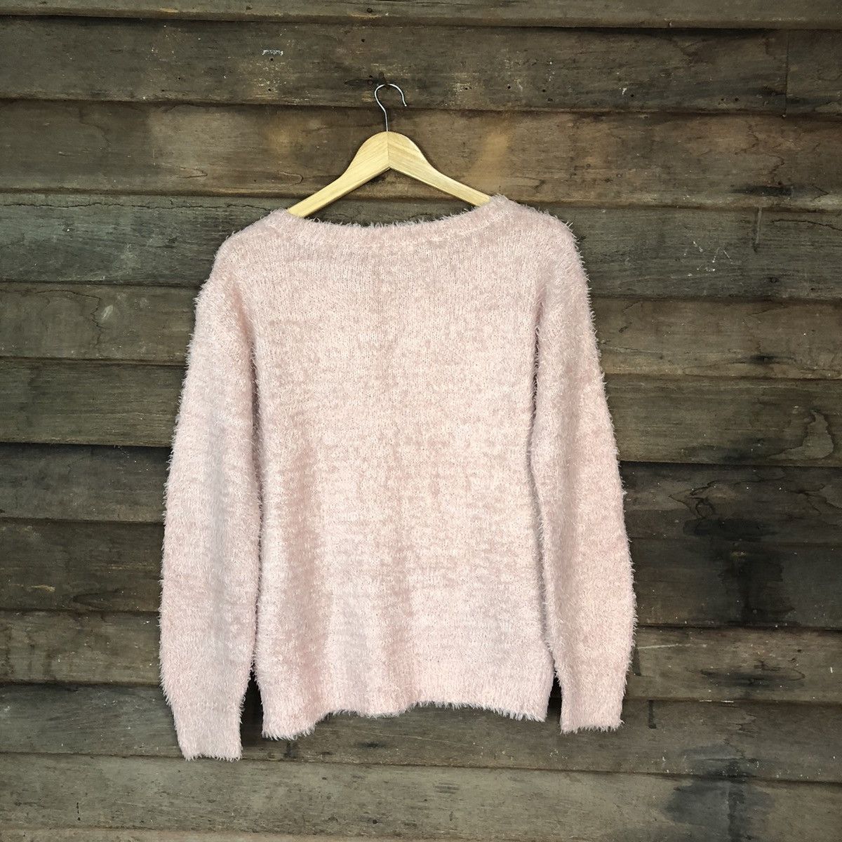 Homespun Knitwear DLS Ehyphen World Shag Shaggy Fur Mohair Knitwear #BB587 Size M / US 6-8 / IT 42-44 - 10 Thumbnail