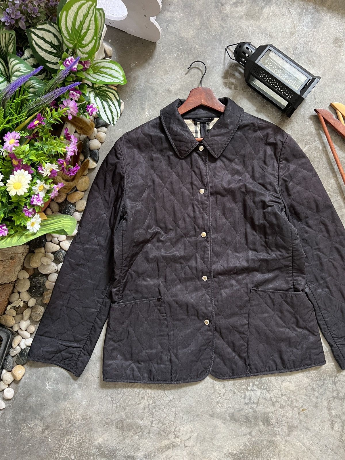 Burberry × Vintage Vintage Burberry Quilted Jacket Size US M / EU 48-50 / 2 - 5 Thumbnail
