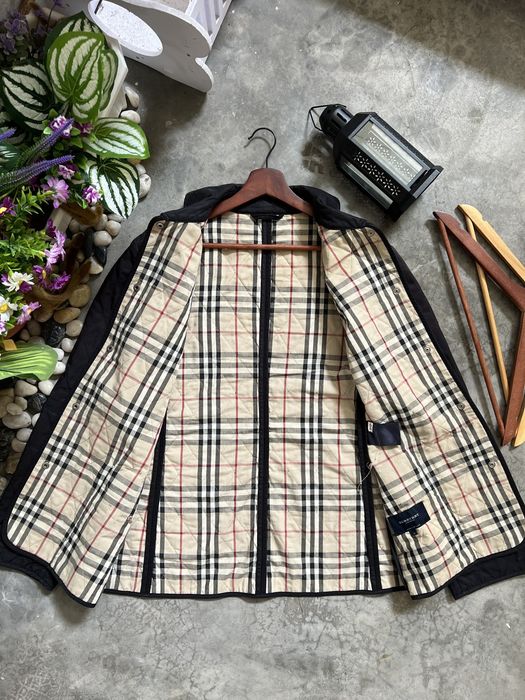 Vintage burberry quilted outlet jacket