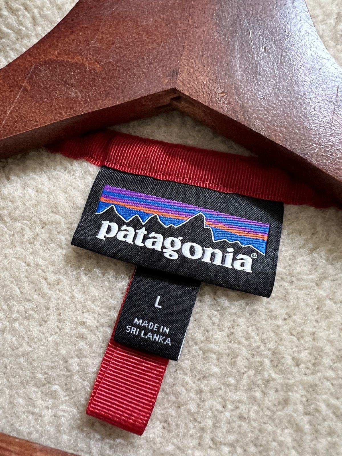 Patagonia × Vintage 🔥 VINTAGE🔥 Patagonia Natural Brown Deep Pile Sherpa Jacket Size US L / EU 52-54 / 3 - 17 Thumbnail