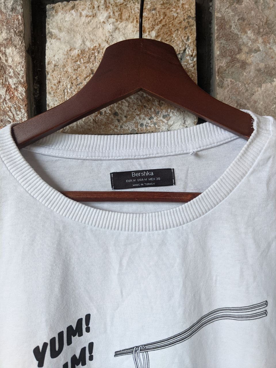 Anime Vintage Bershka Japanese Ramen Promo Tee x Japanese Brand Size US M / EU 48-50 / 2 - 7 Thumbnail