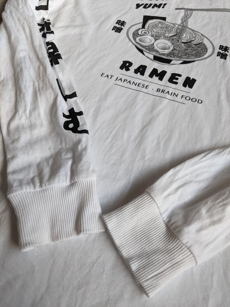 Anime Vintage Bershka Japanese Ramen Promo Tee x Japanese Brand Size US M / EU 48-50 / 2 - 6 Thumbnail