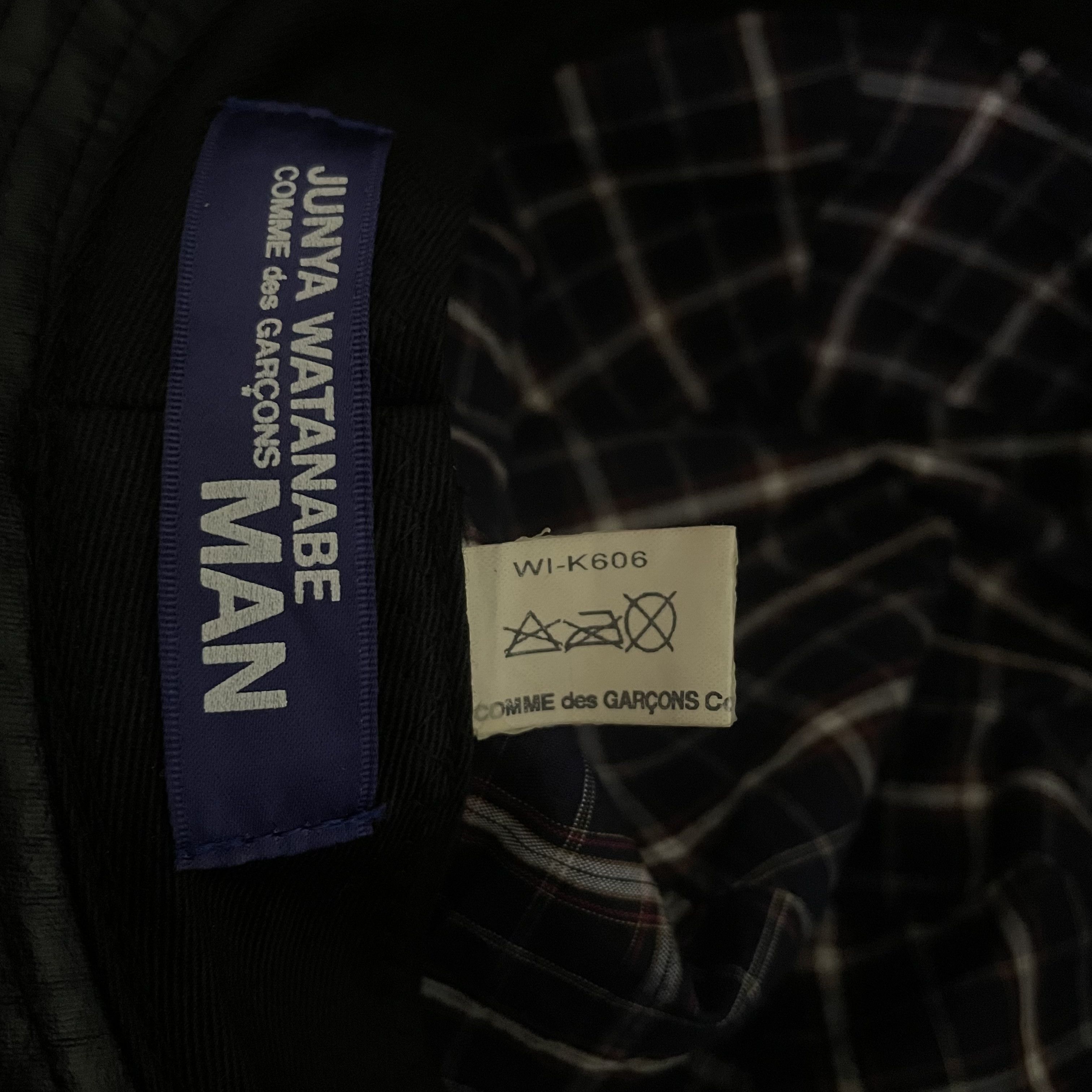 Comme des Garcons × Junya Watanabe Comme des Garcons Junya Watanabe Bucket Hat Size ONE SIZE - 6 Thumbnail