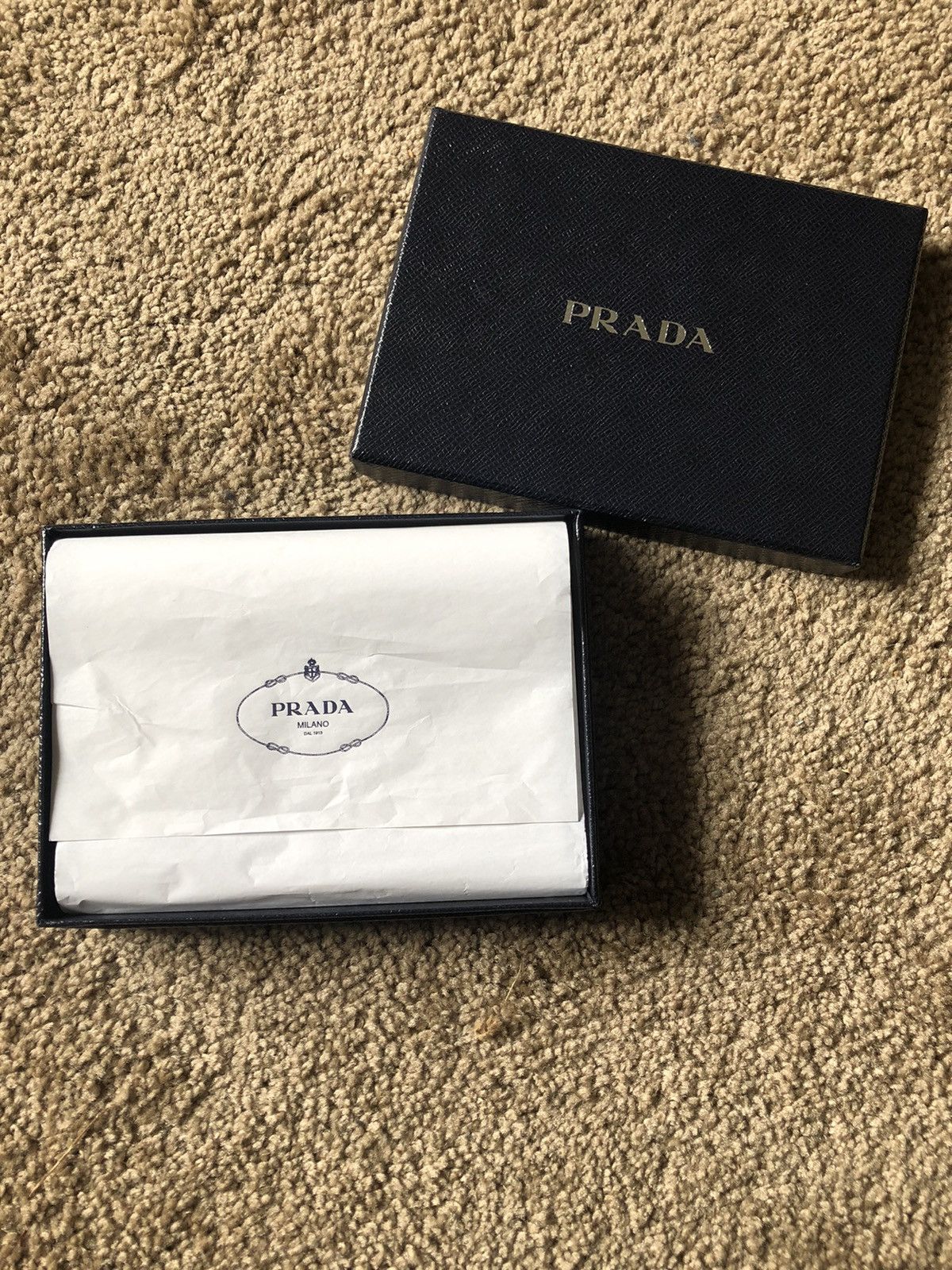 Prada passport wallet
