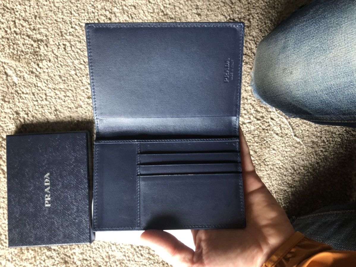 Prada passport wallet