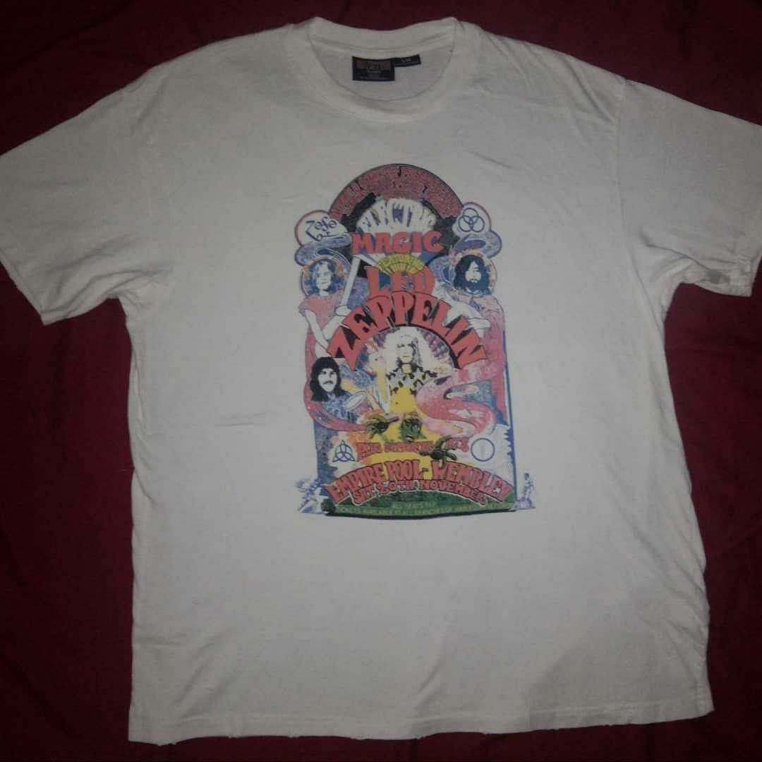 Led Zeppelin NEW Retro Distressed Led Zeppelin tshirt Size US L / EU 52-54 / 3 - 2 Thumbnail