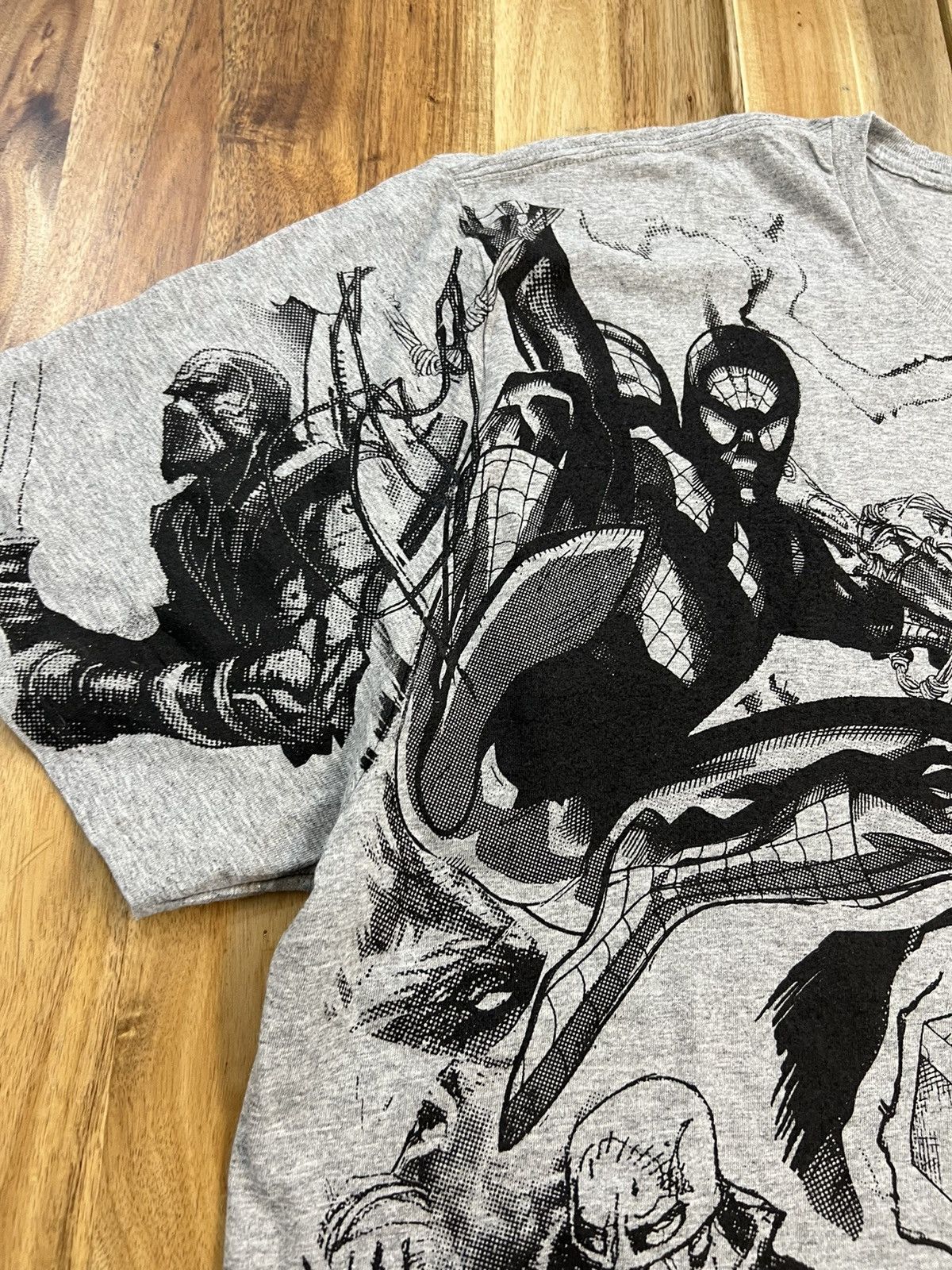 Marvel Comics × Vintage Vintage Marvel All Characters Full Prints Shirts Size US XXL / EU 58 / 5 - 5 Thumbnail