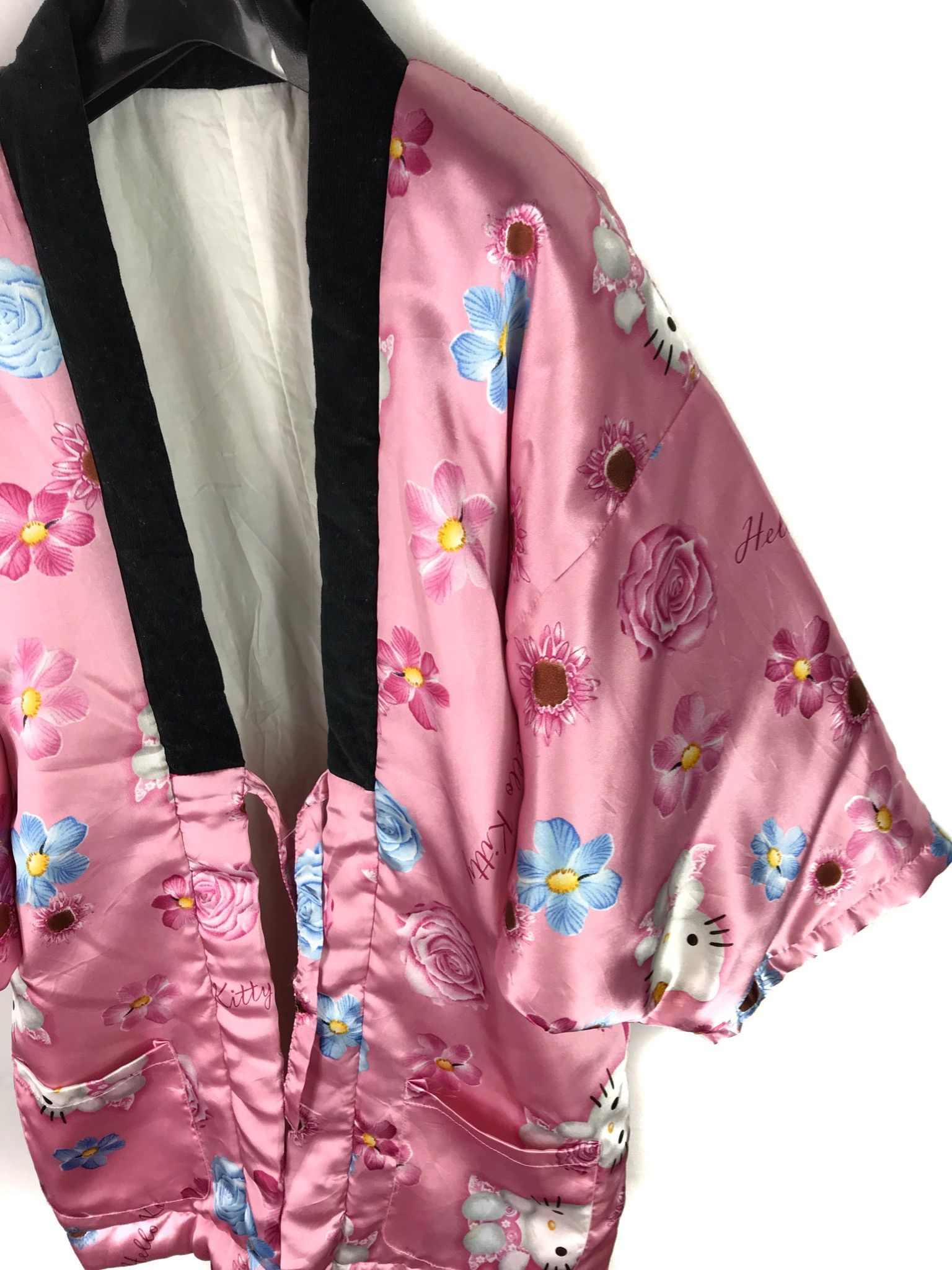 Vintage Hello Kitty kimono Cardigan Over Print
