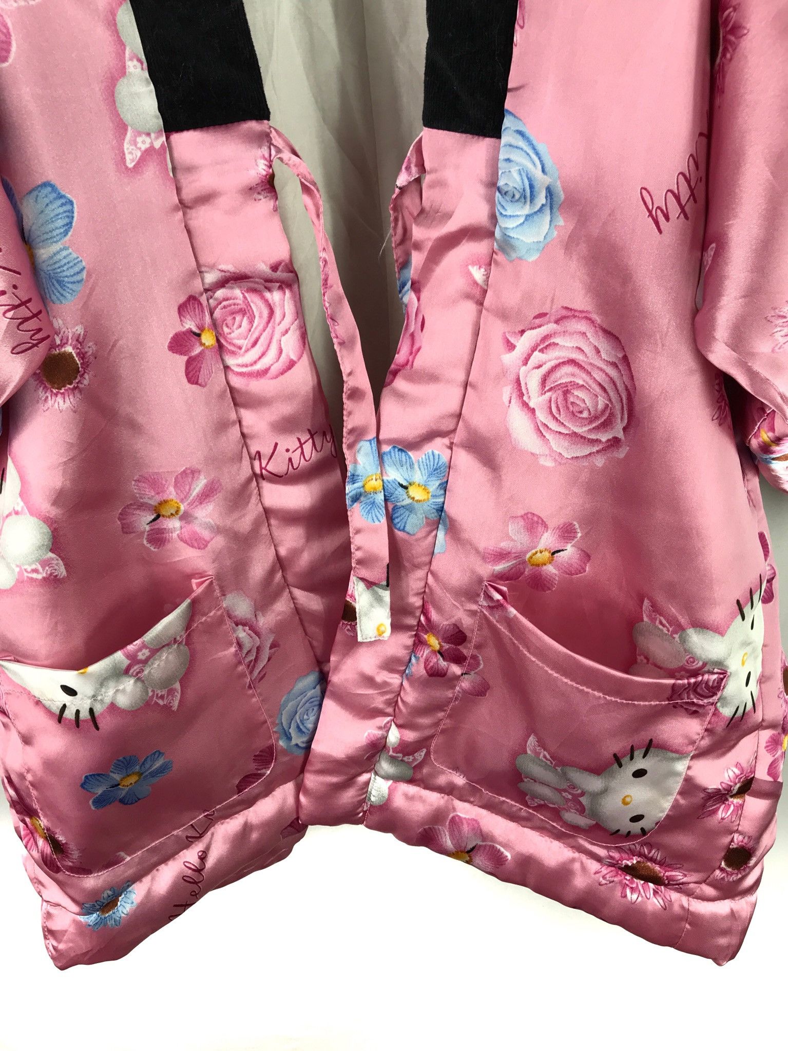 Vintage Hello Kitty kimono Cardigan Over Print