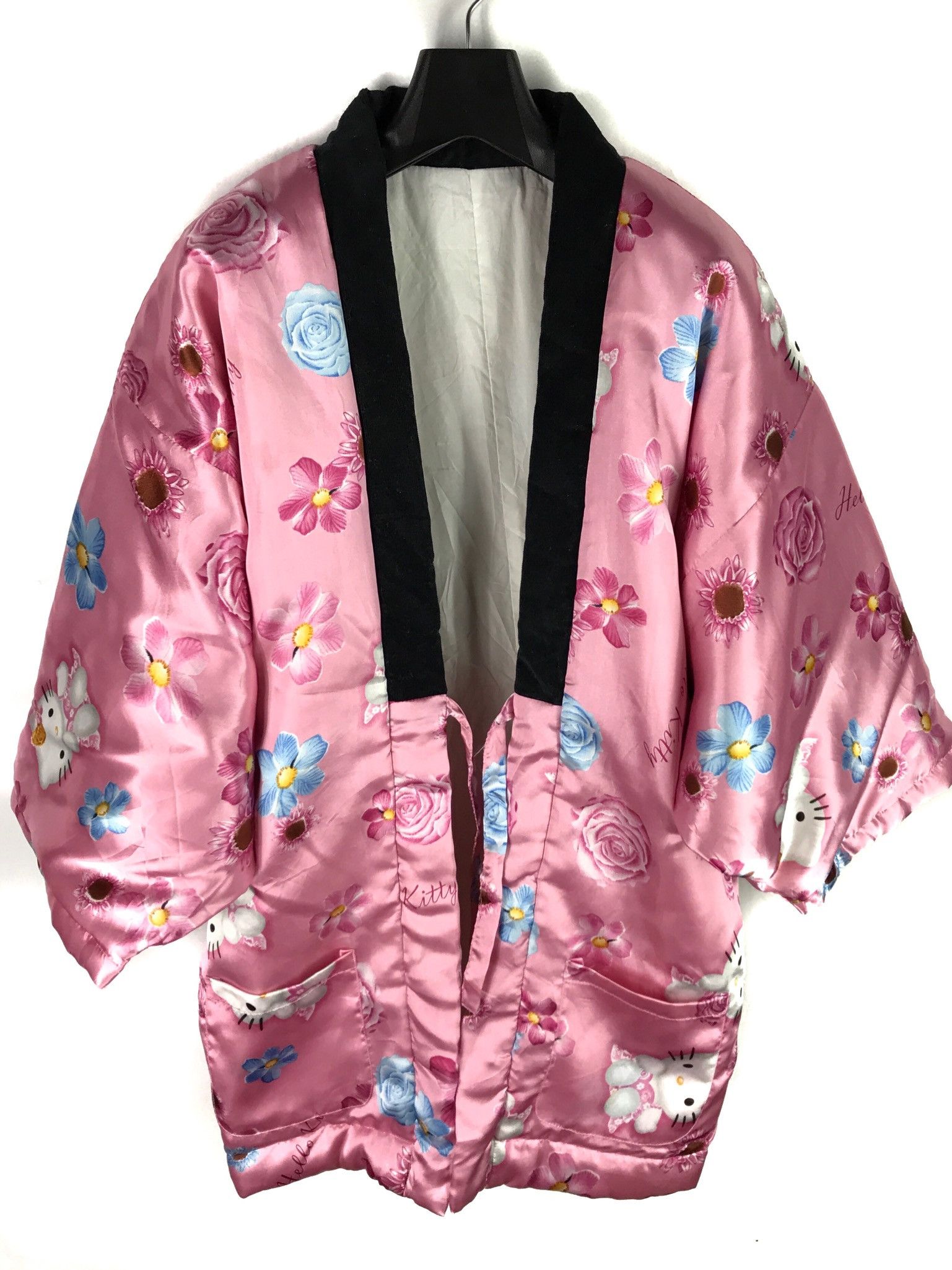 Vintage Hello Kitty kimono Cardigan Over Print