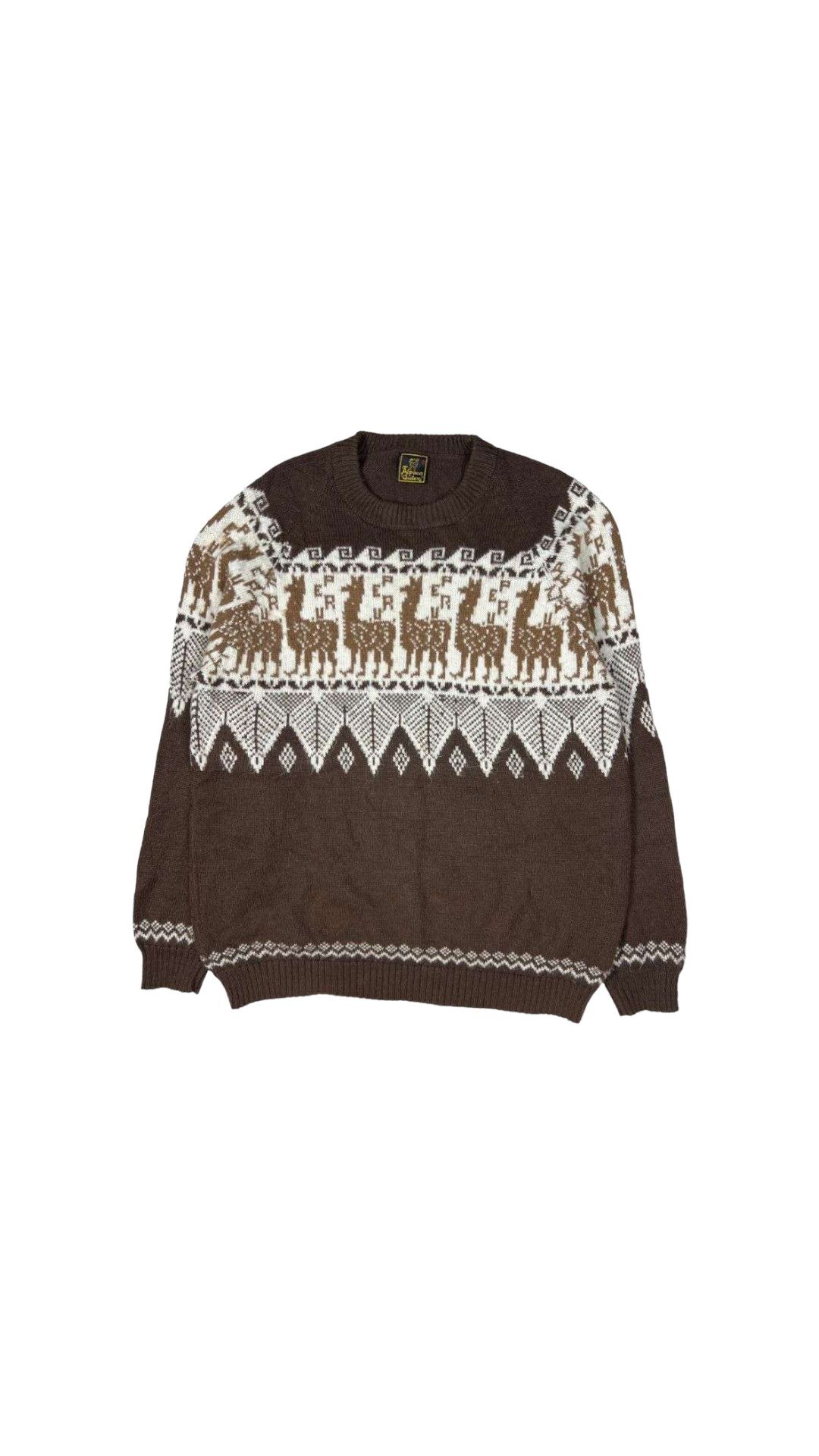 Vintage Alpaka Made in Peru Sweater