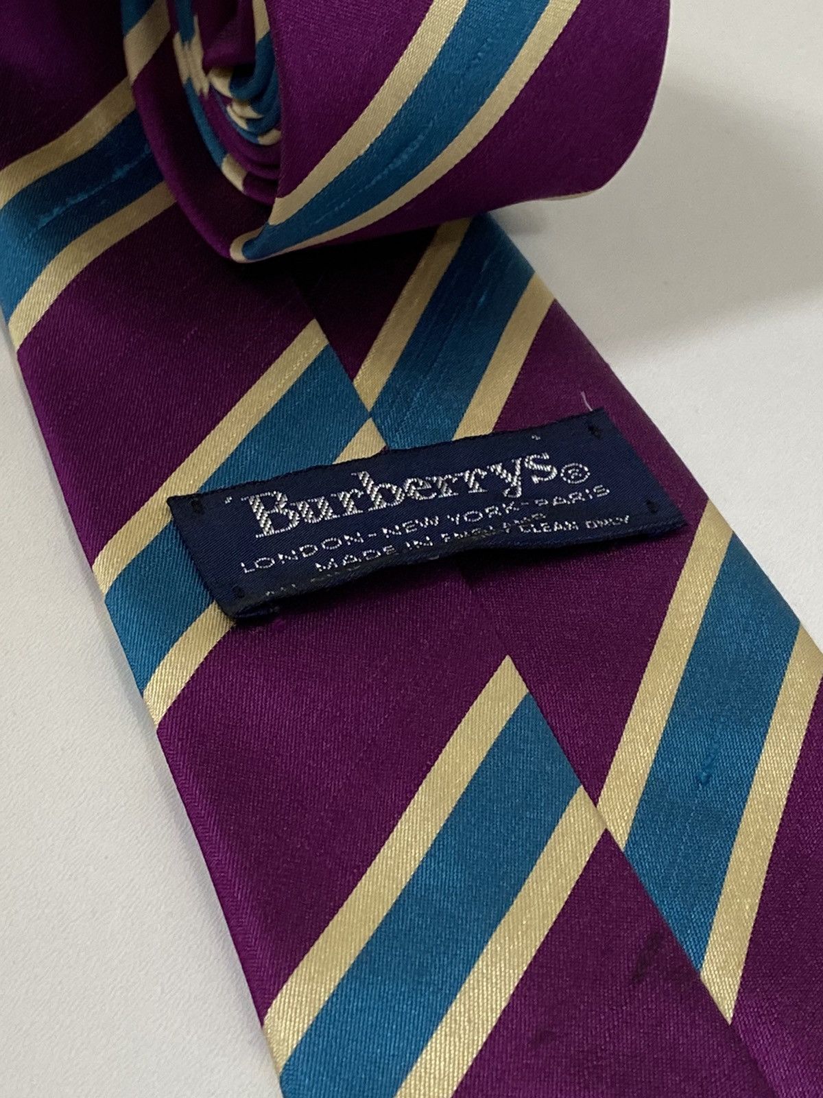 Burberry × Vintage Burberrys Tie vintage Size ONE SIZE - 9 Thumbnail