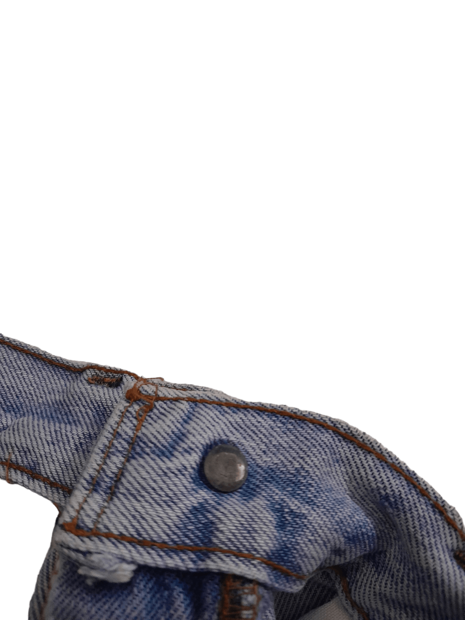 Levi's × Vintage 80s Levis 501 Selvedge USA #6 Denim Kurt Denim (E679) Size US 32 / EU 48 - 7 Thumbnail