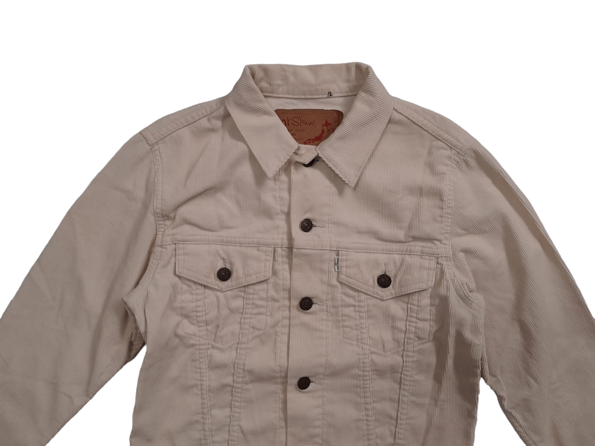 Orslow ORSLOW Corduroy Trucker Jacket (E682) Size US S / EU 44-46 / 1 - 2 Thumbnail