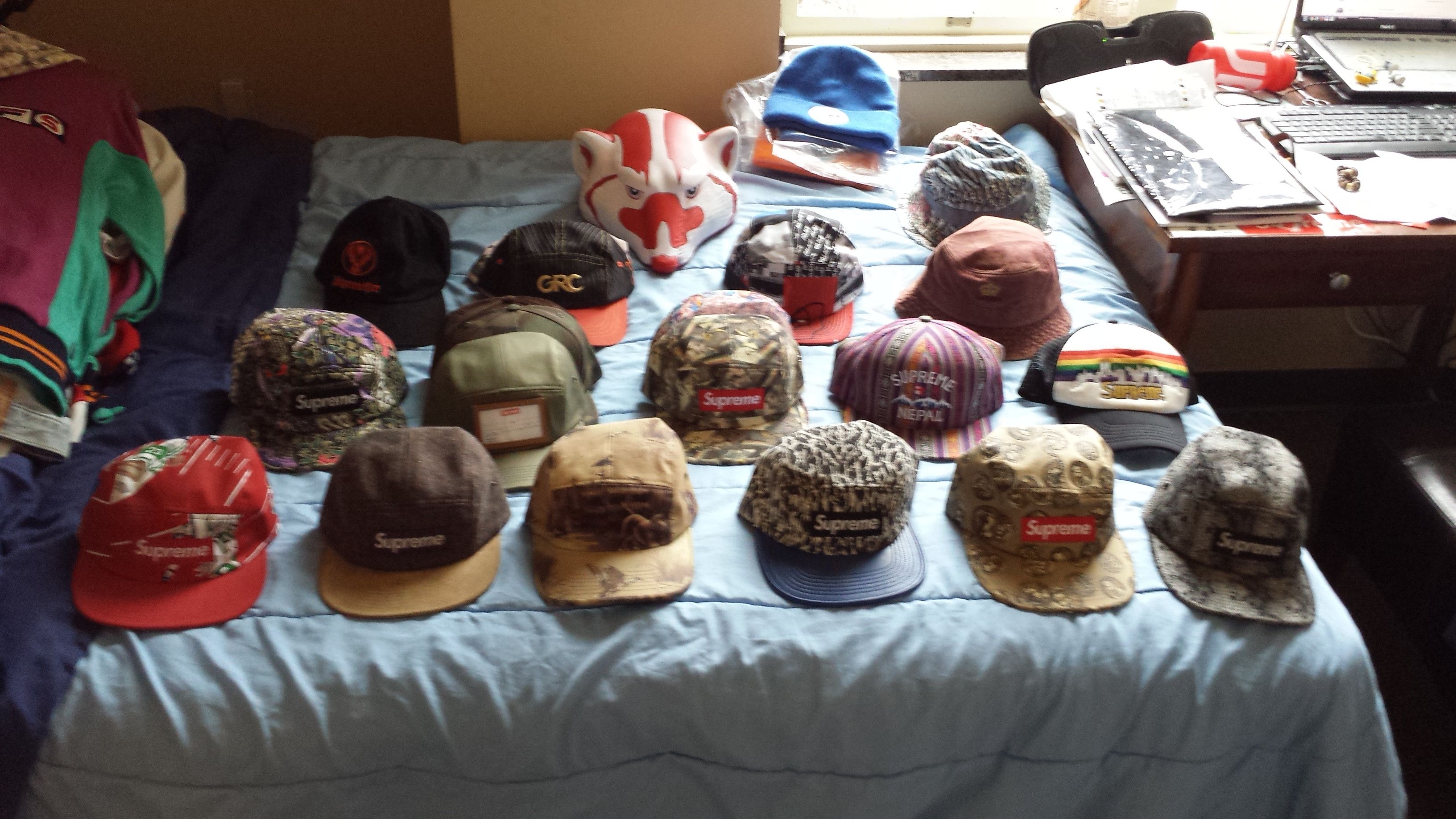 Supreme Football Camp Cap Red | Grailed