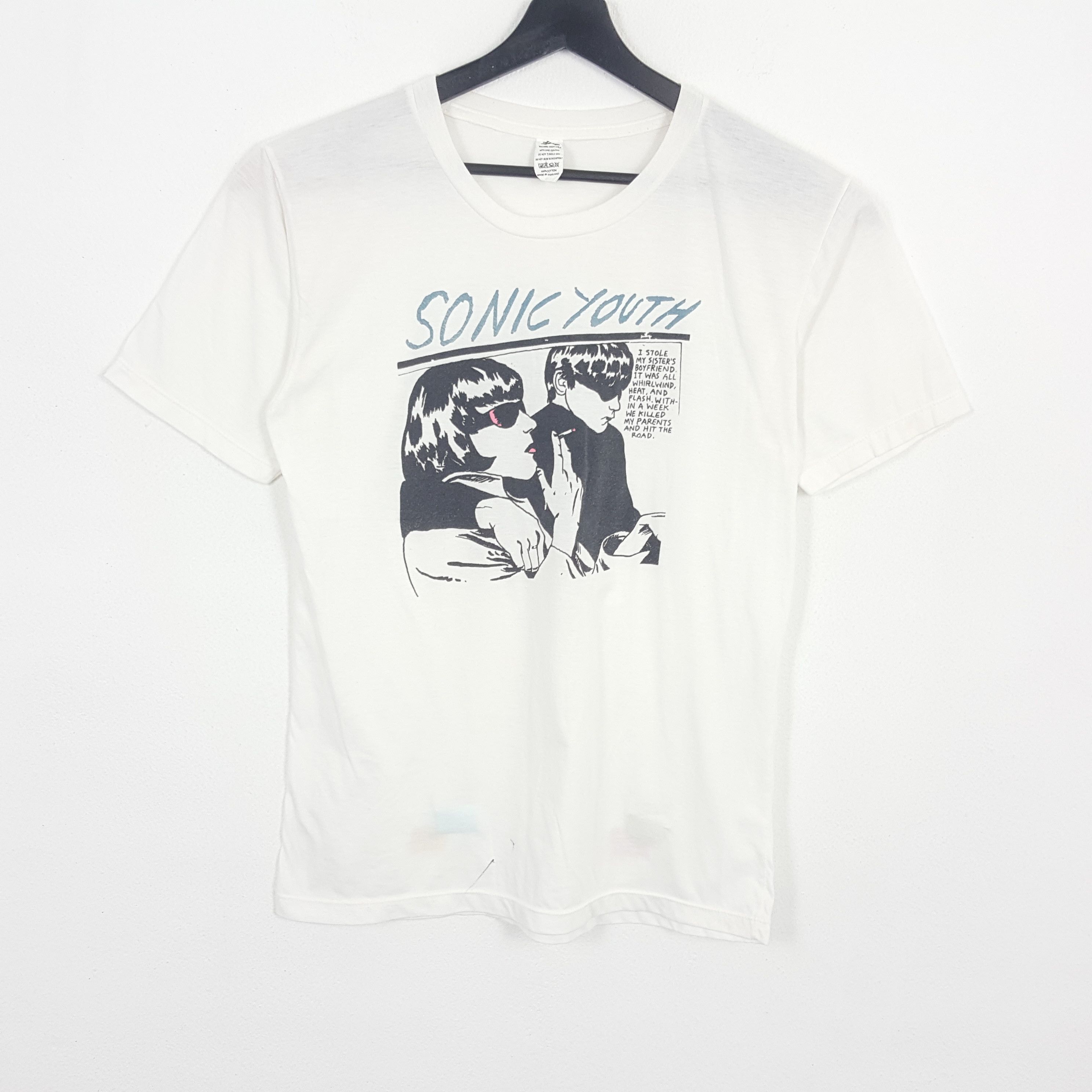 SONIC YOUTH Rock Band Photo Print Style Tshirt