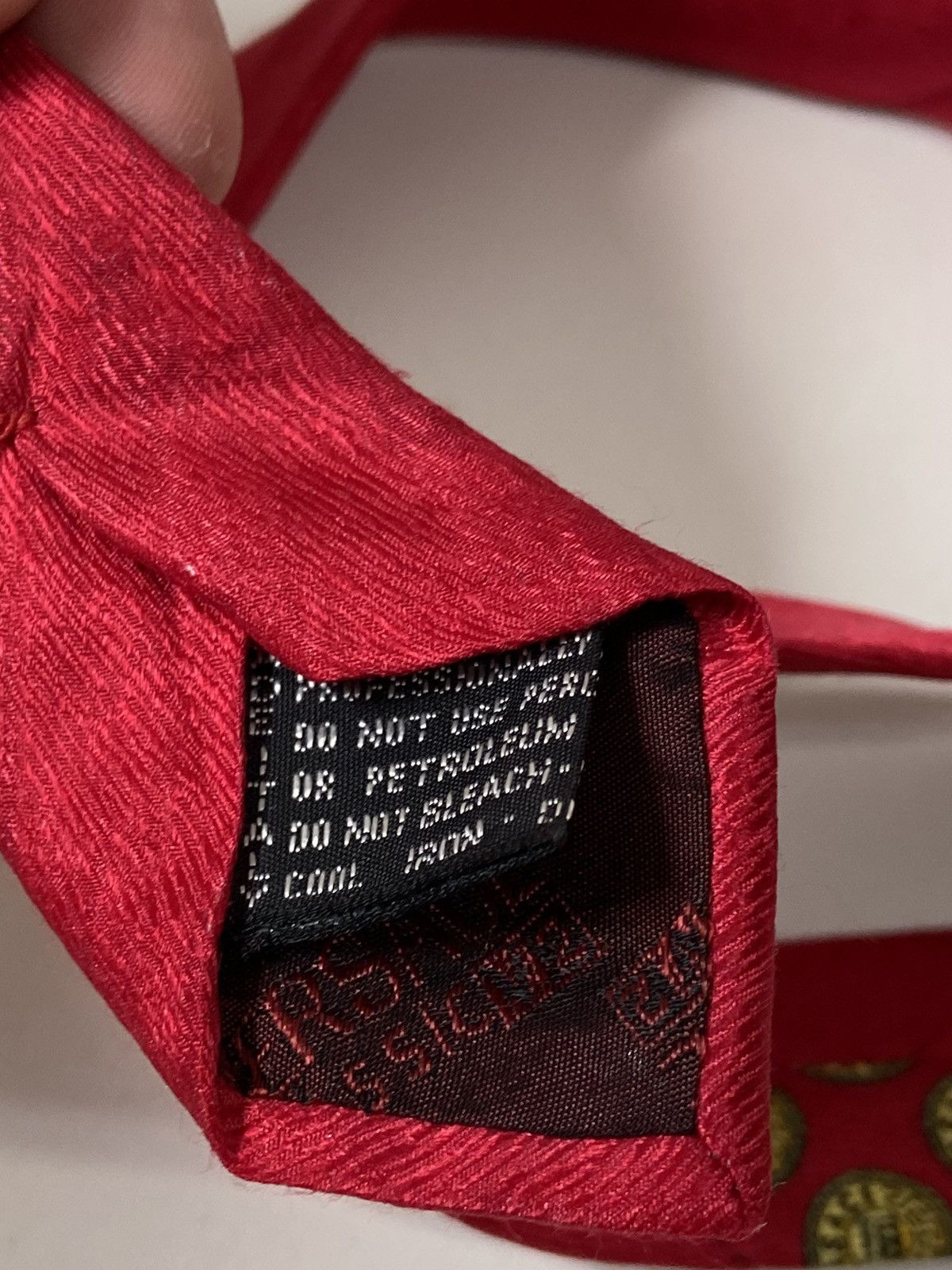 Versace Versace Tie Vintage Size ONE SIZE - 9 Thumbnail