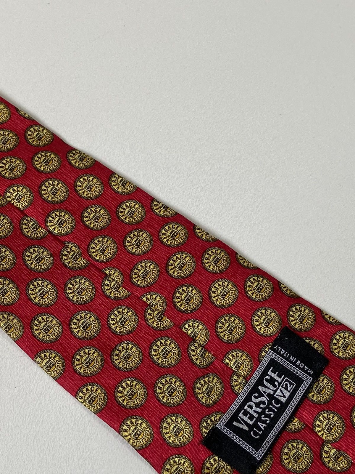 Versace Versace Tie Vintage Size ONE SIZE - 8 Thumbnail