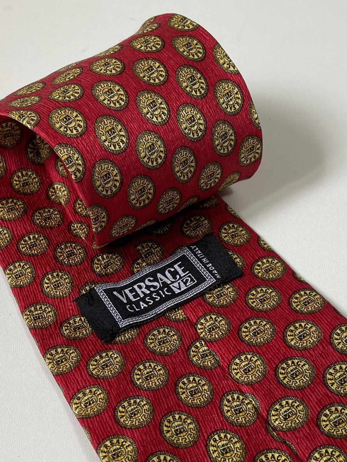 Versace Versace Tie Vintage Size ONE SIZE - 6 Thumbnail