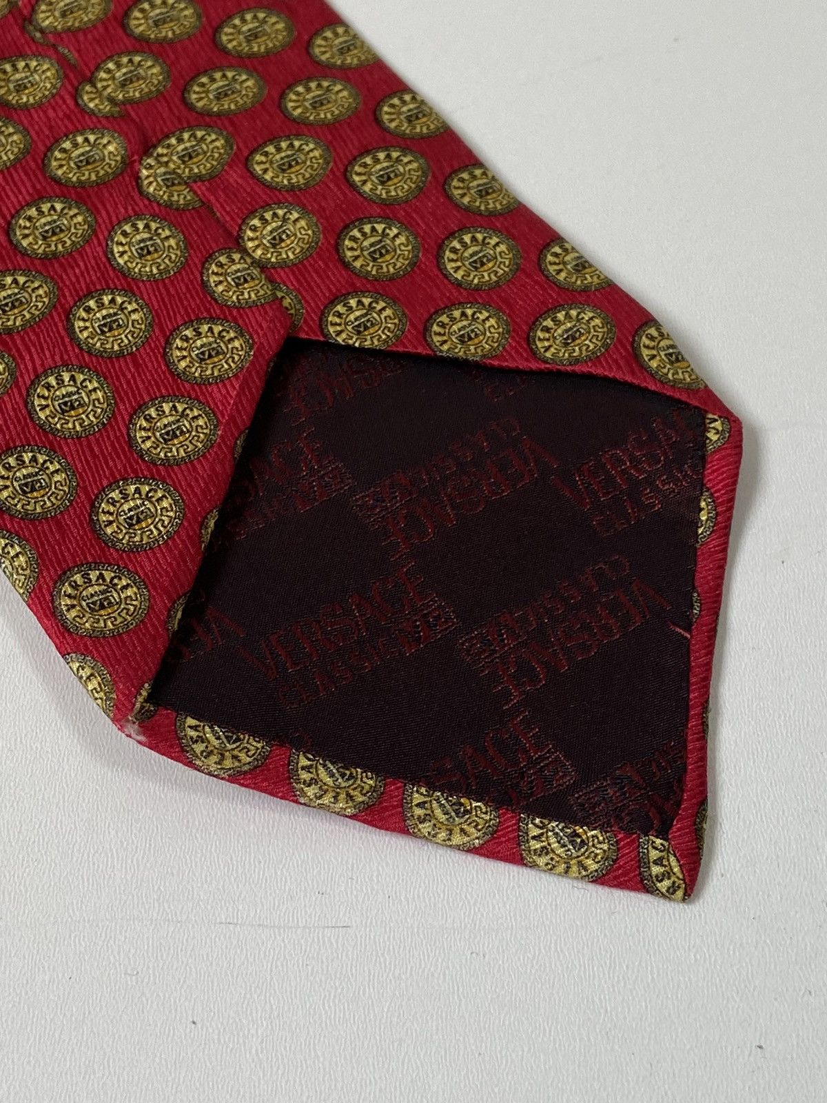 Versace Versace Tie Vintage Size ONE SIZE - 5 Thumbnail