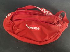 FS- ($150)- Supreme Waist Bag SS18 (tan) Used 9/10 condition
