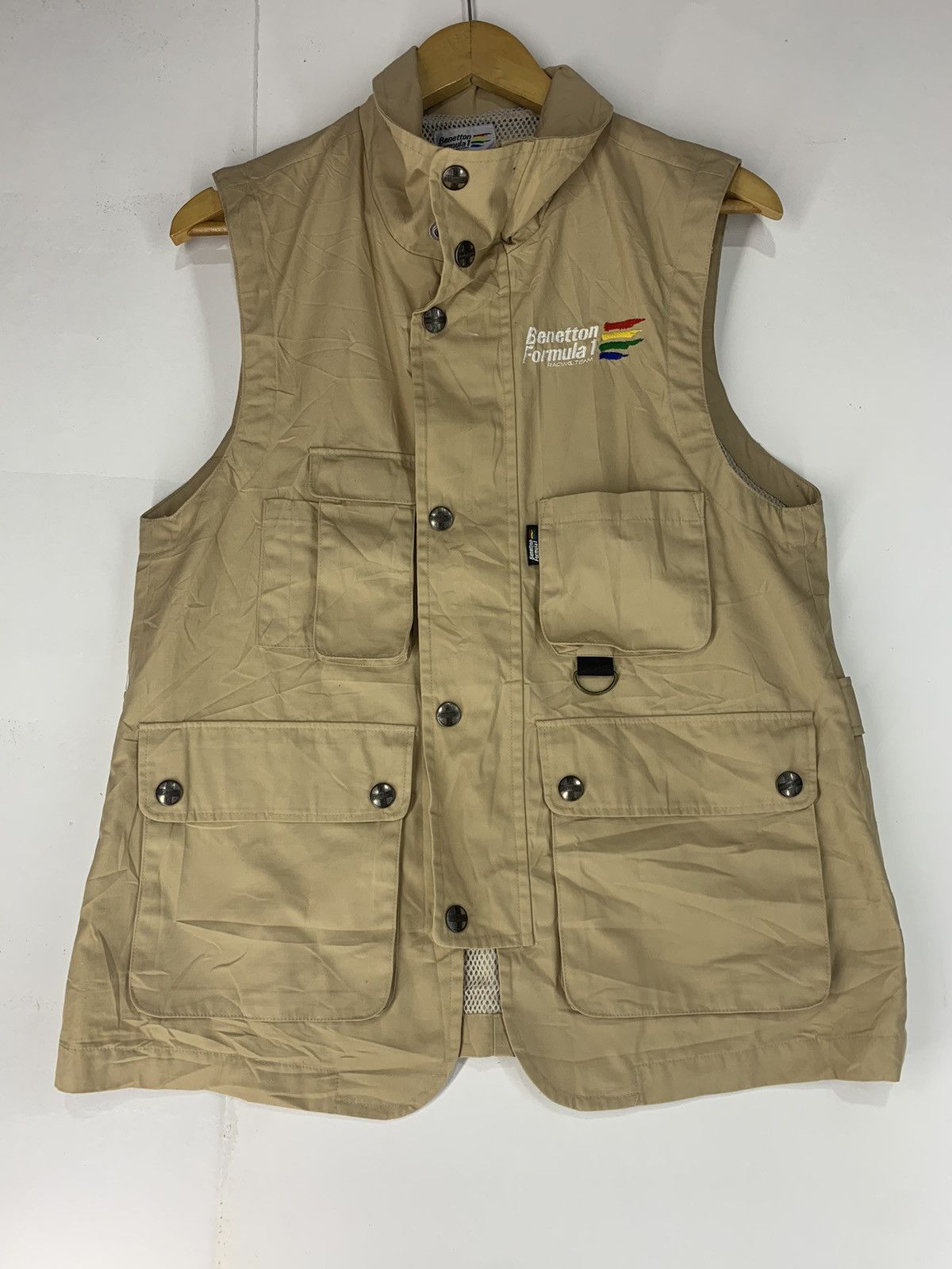 Benetton Formula 1 Racing Team Tactical Vest 🔥