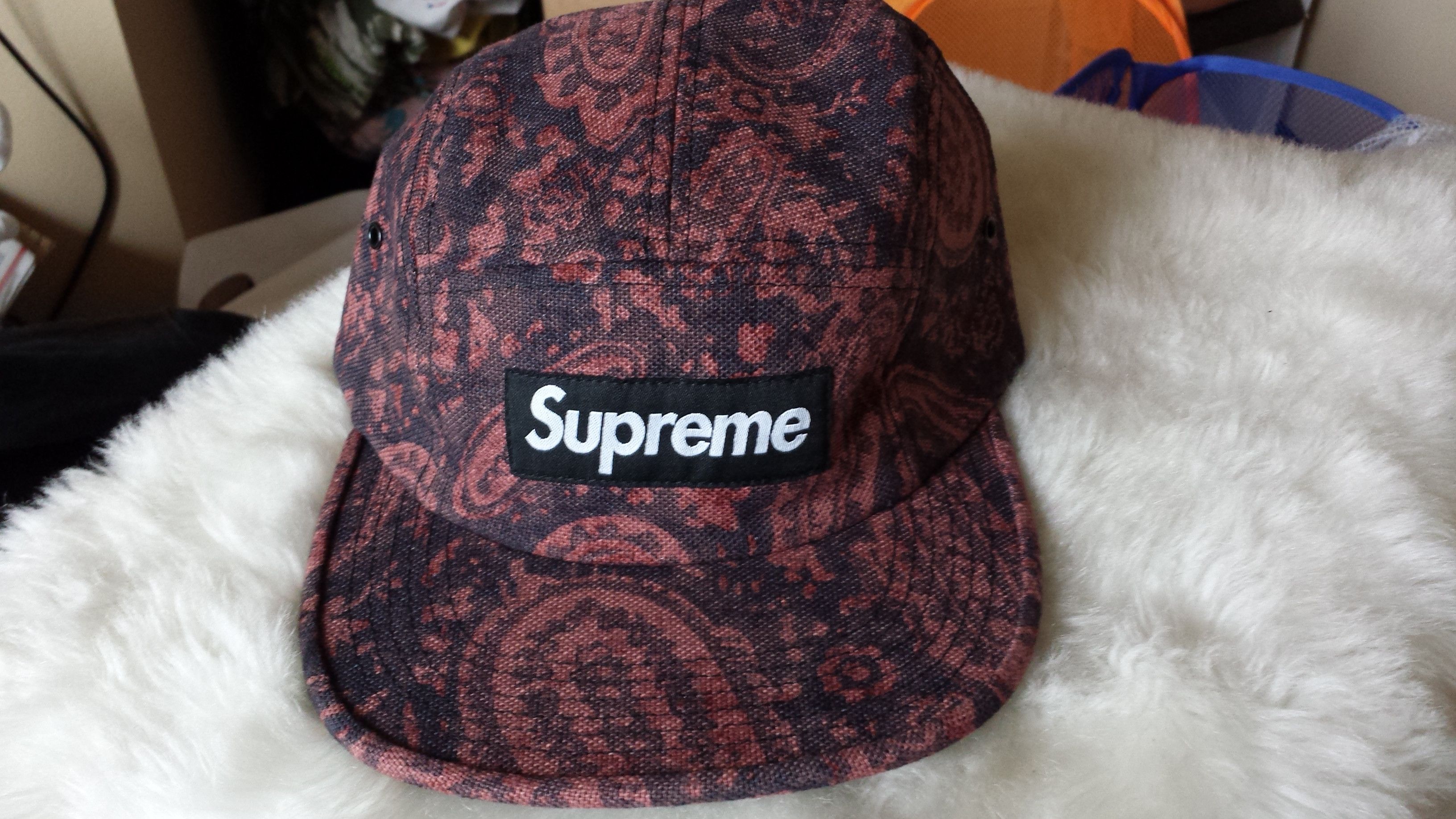 Supreme Liberty Paisley Camp Cap | Grailed