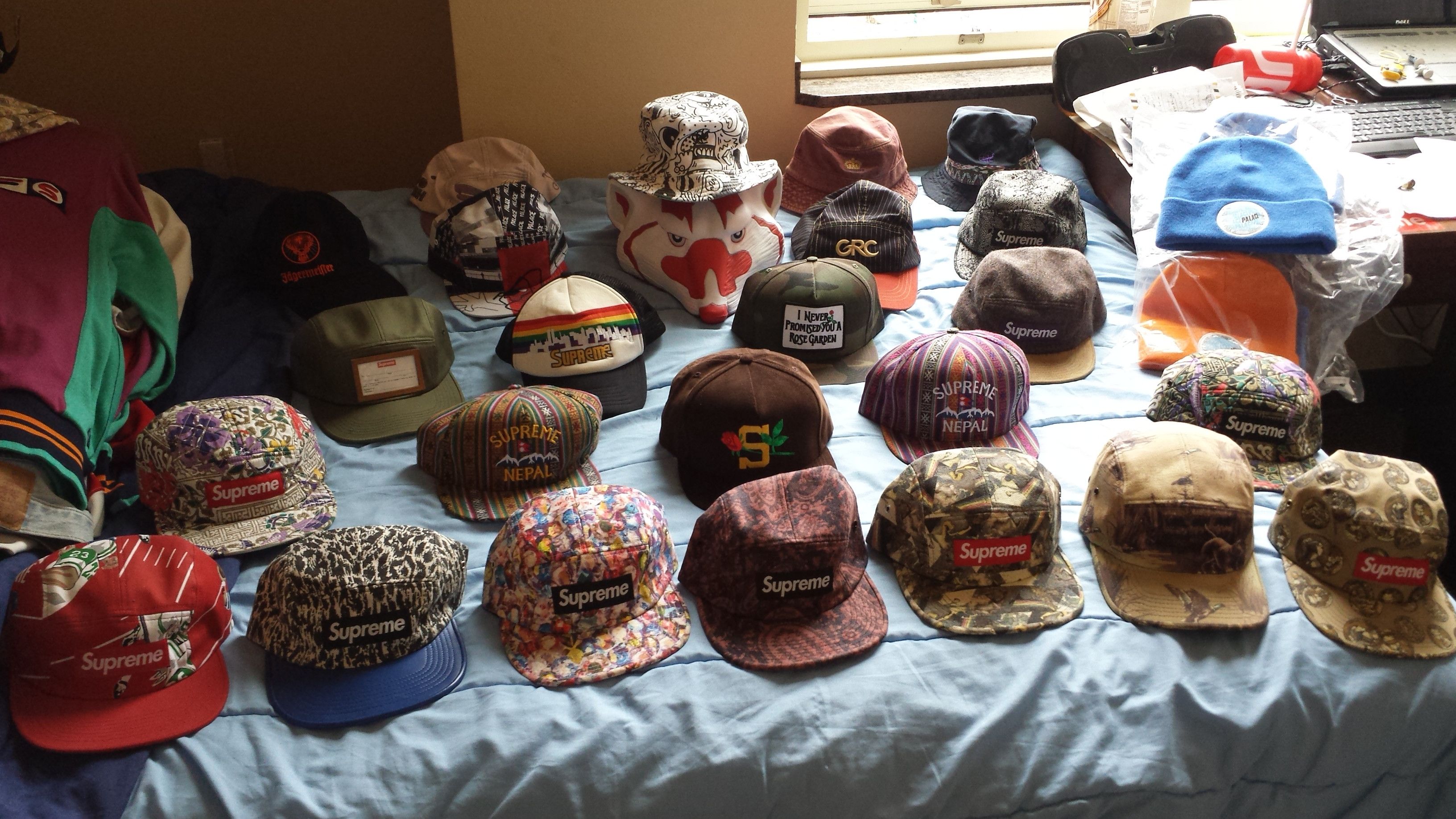 Supreme Box Logo Paisley X Liberty Camp Cap Snapback USA