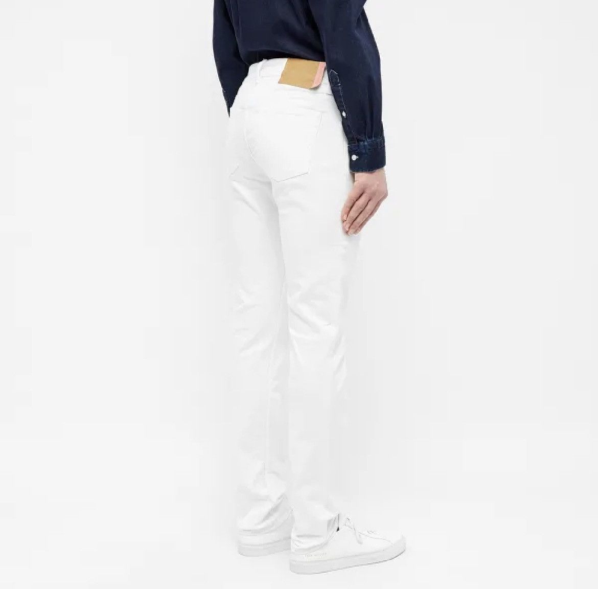 Acne Studios Acne Studios North White Denim Jeans 32/32 Size US 32 / EU 48 - 1 Thumbnail