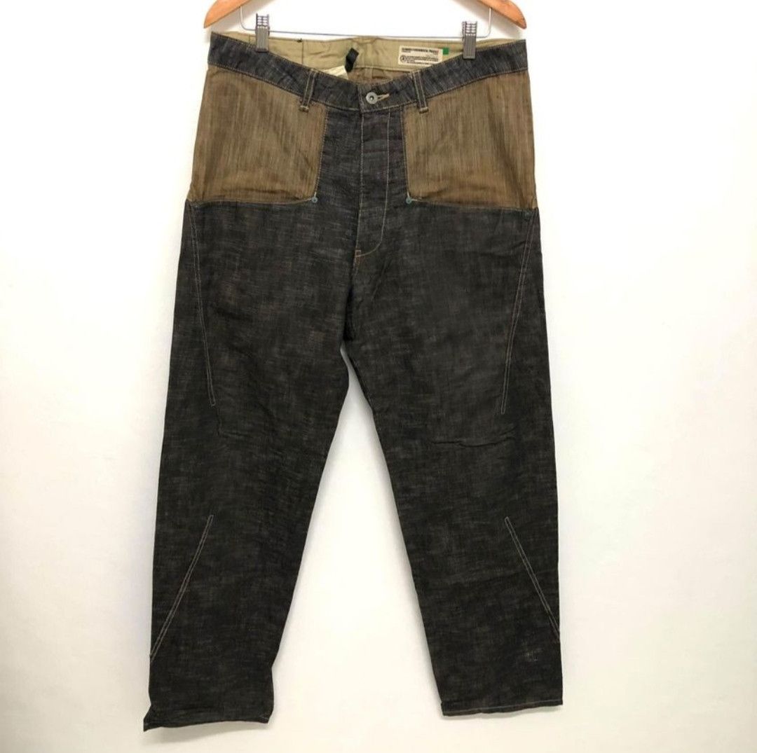 💥Rare Scanner Fundamental (FDMTL) Jeans 'Kapital Style'
