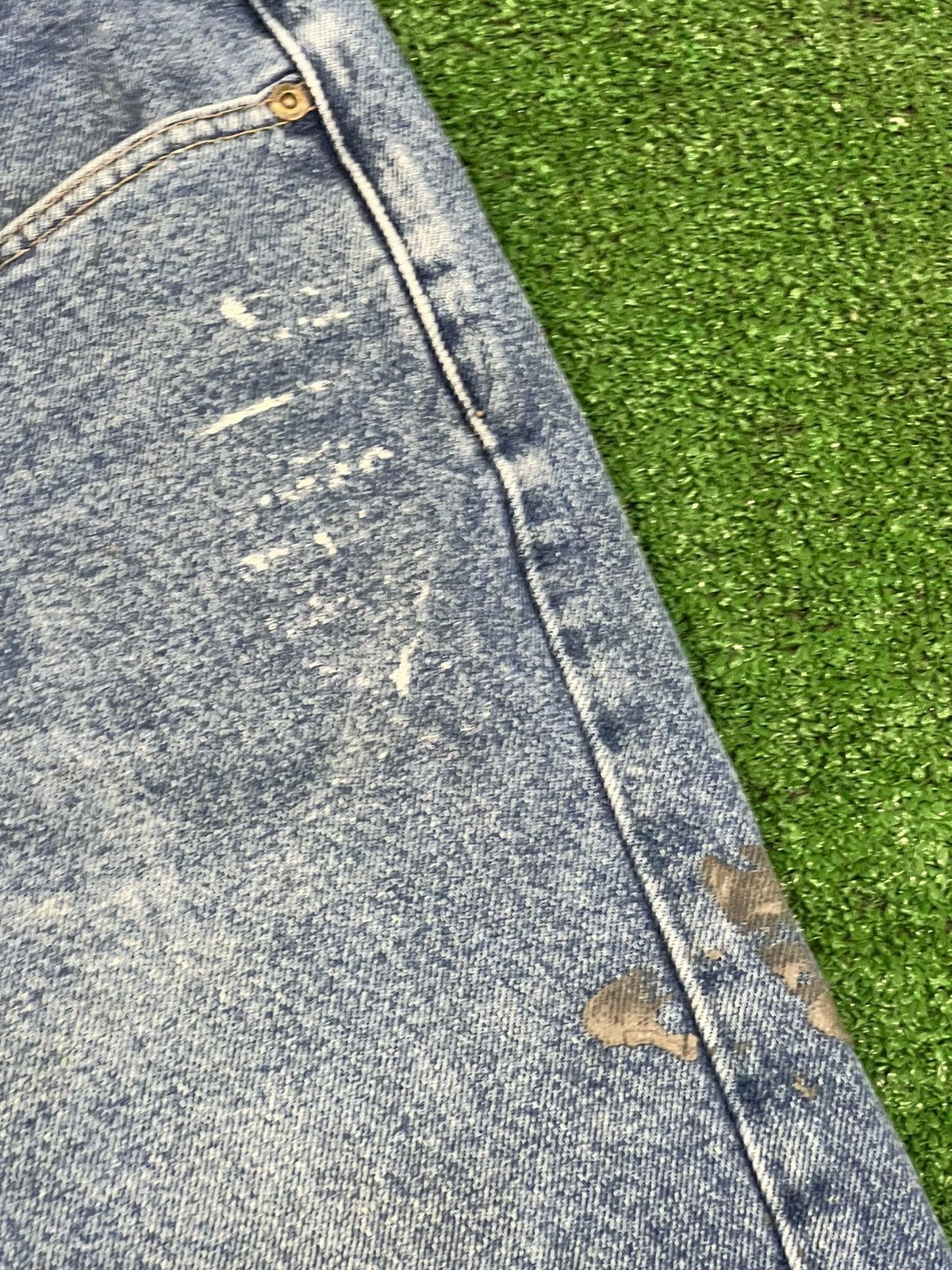 Carhartt × Vintage Y2K B460 DVB Relaxed Fit Jeans Size US 32 / EU 48 - 4 Thumbnail