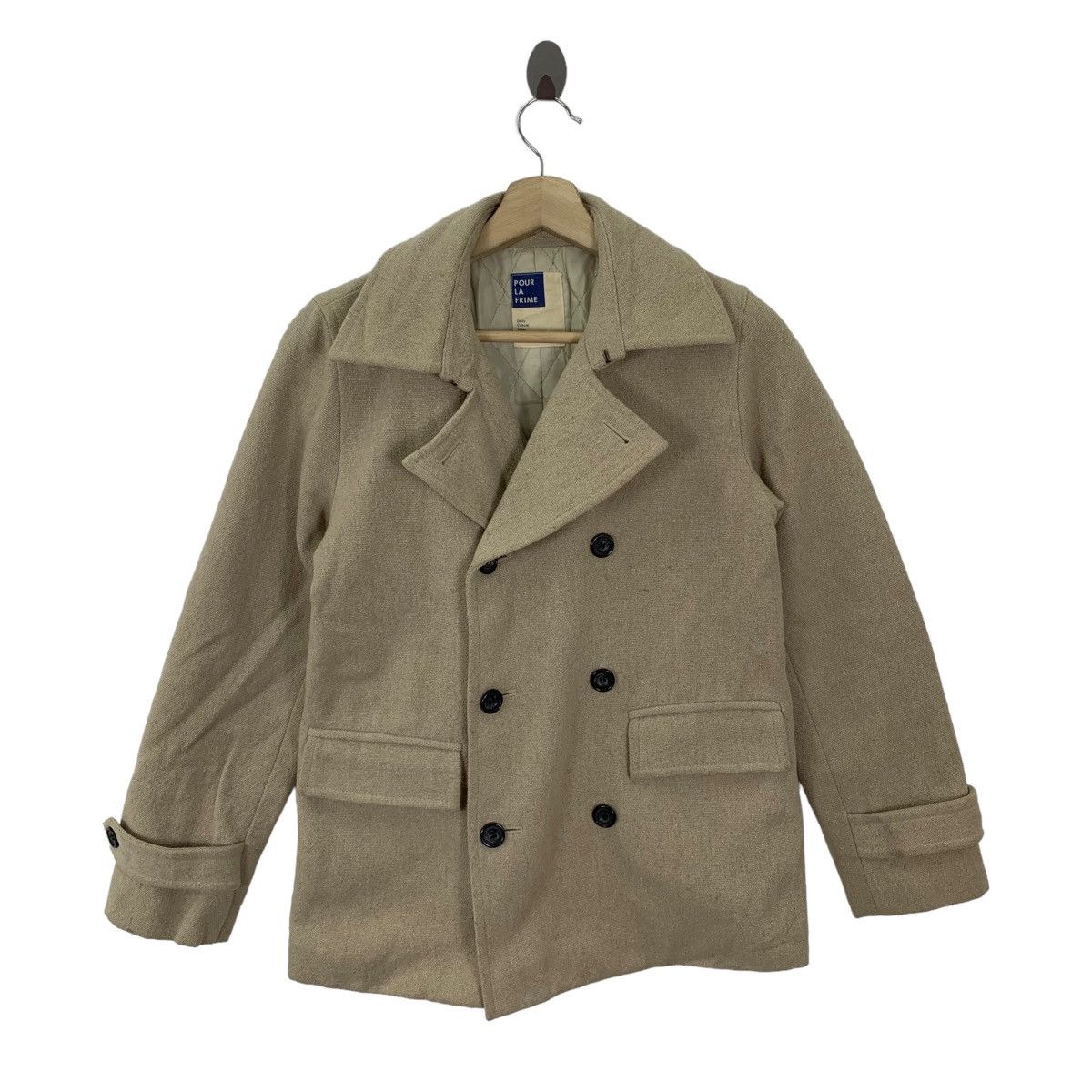 Designer × Japanese Brand Vintage Po La Prime Wool Button Jacket Size US S / EU 44-46 / 1 - 1 Thumbnail