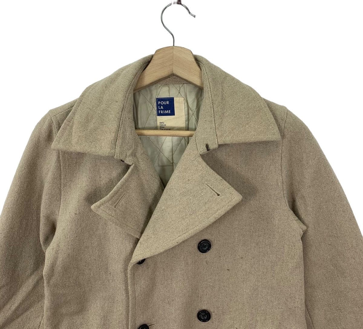 Designer × Japanese Brand Vintage Po La Prime Wool Button Jacket Size US S / EU 44-46 / 1 - 2 Thumbnail