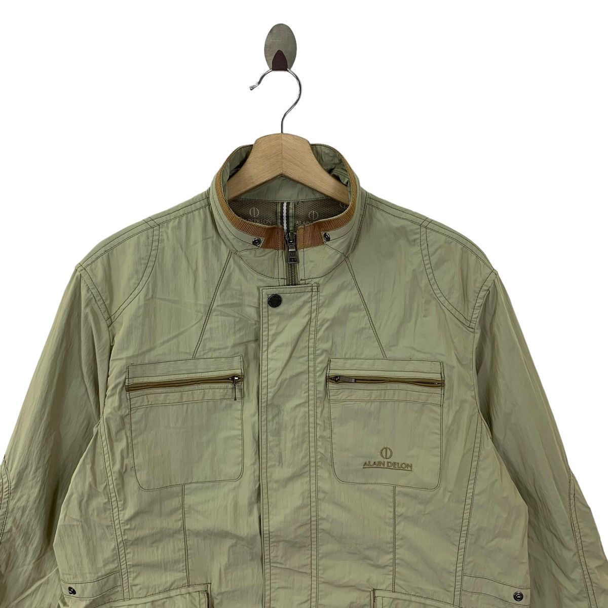 Japanese Brand × Vintage Vintage 90s Alain Delon Zipper Jacket Size US L / EU 52-54 / 3 - 2 Thumbnail