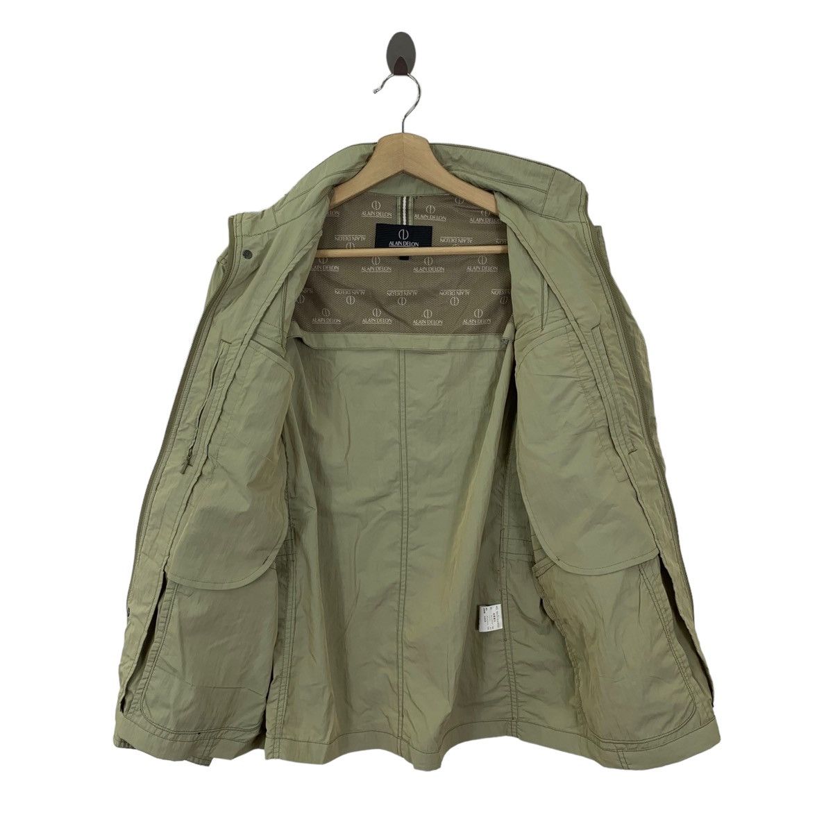 Japanese Brand × Vintage Vintage 90s Alain Delon Zipper Jacket Size US L / EU 52-54 / 3 - 4 Thumbnail