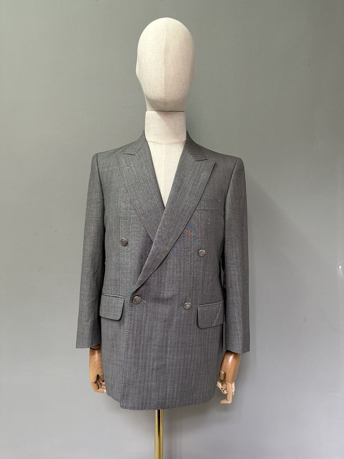 Burberry Archive 2016 Burberry London double breasted blazer Size 44L - 16 Thumbnail