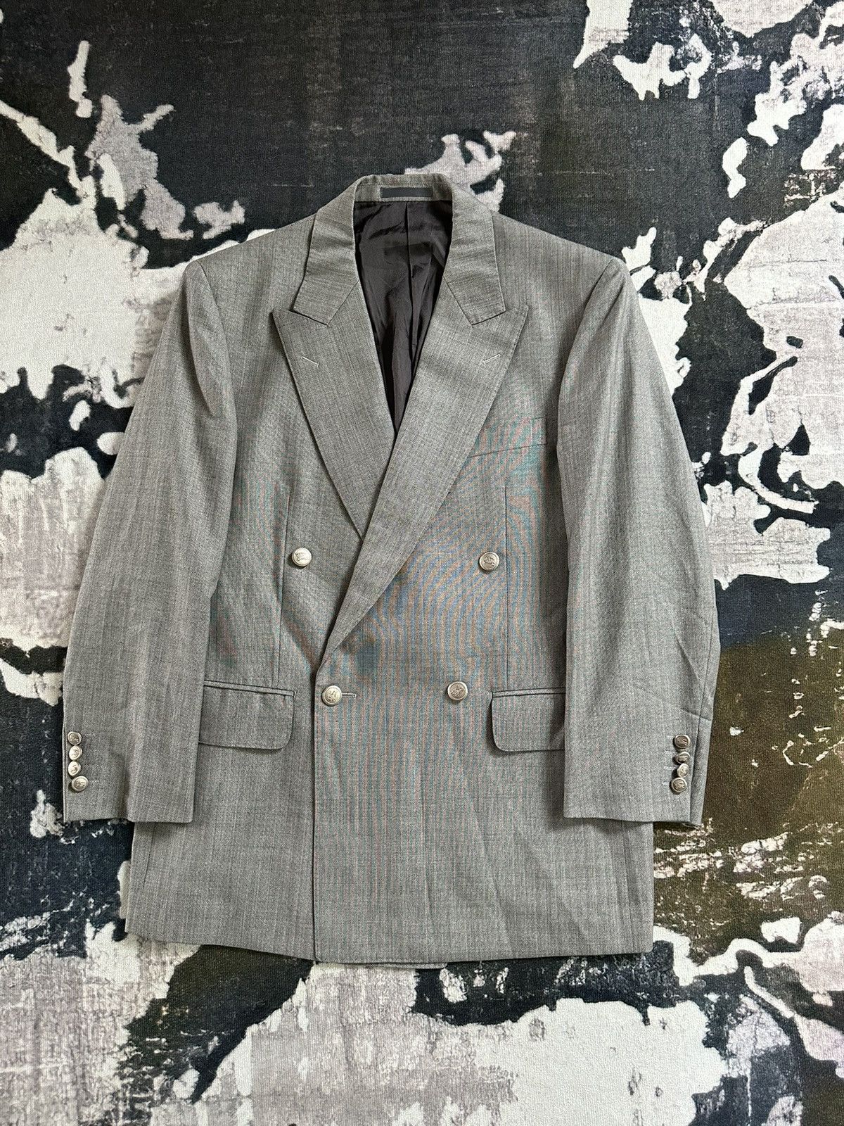 Burberry Archive 2016 Burberry London double breasted blazer Size 44L - 2 Thumbnail