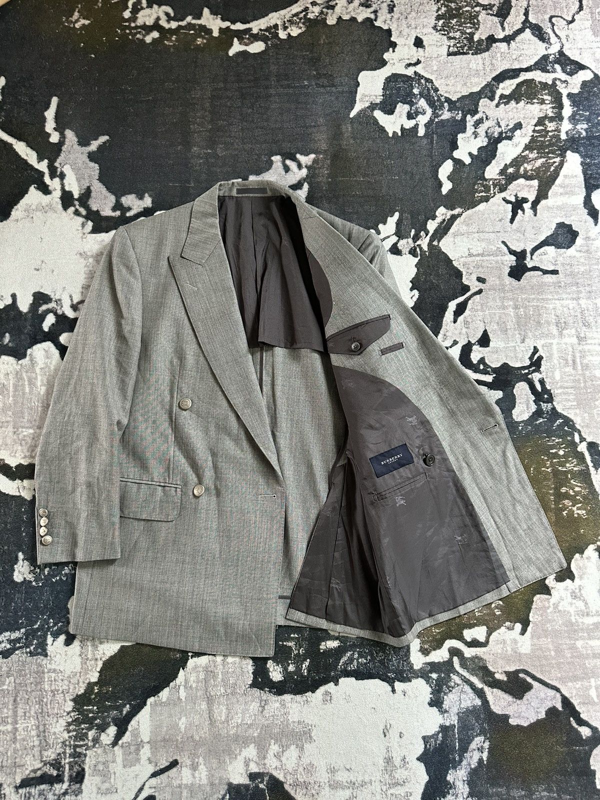 Burberry Archive 2016 Burberry London double breasted blazer Size 44L - 5 Thumbnail