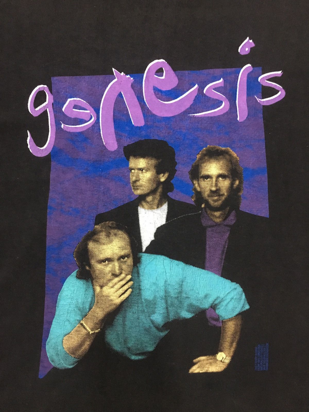 Band Tees × Vintage Vintage 90s band Genesis T-shirt Size US L / EU 52-54 / 3 - 3 Thumbnail