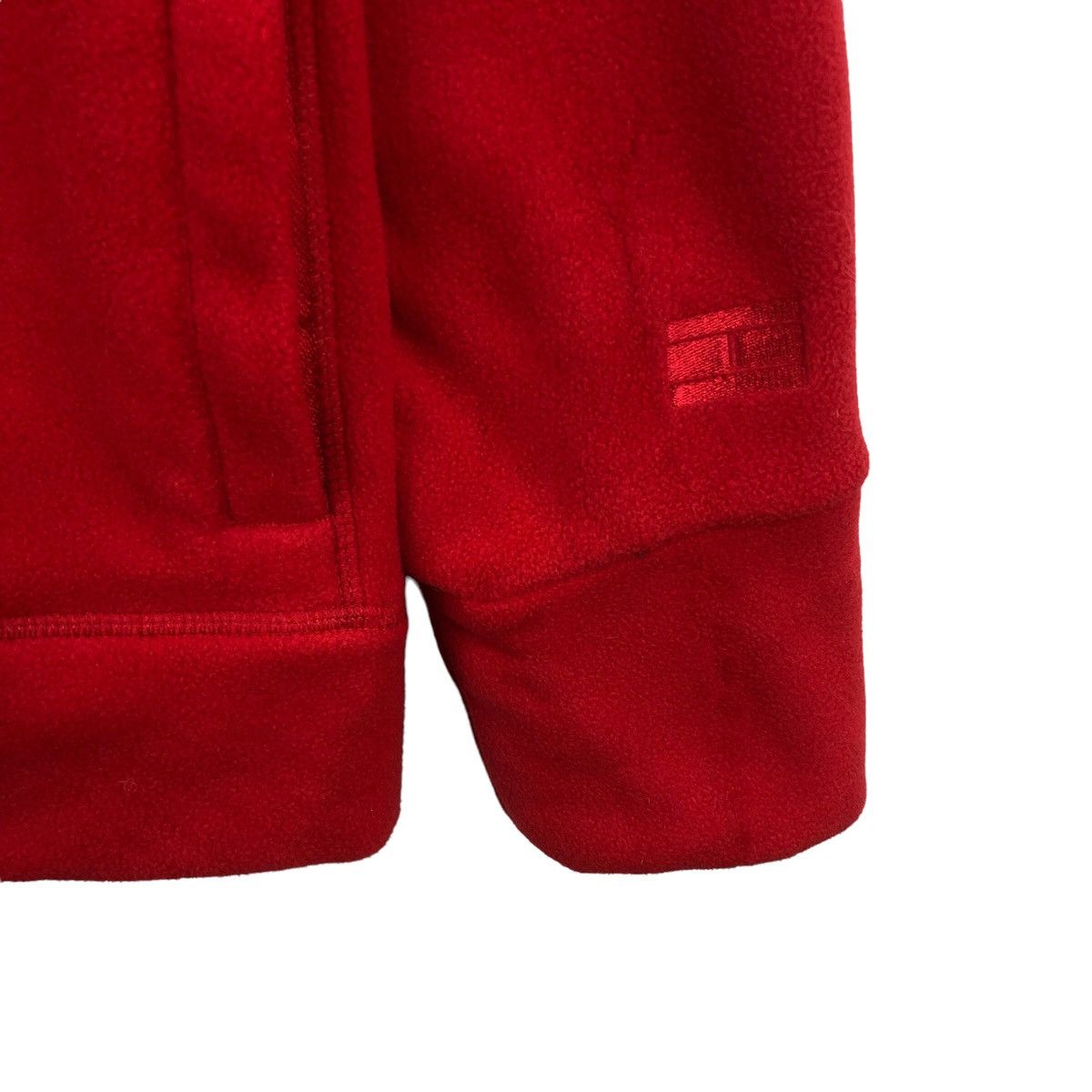 Pick!! Vtg TOMMY HILFIGER Big Logo Embroidery Fleece Hoodie