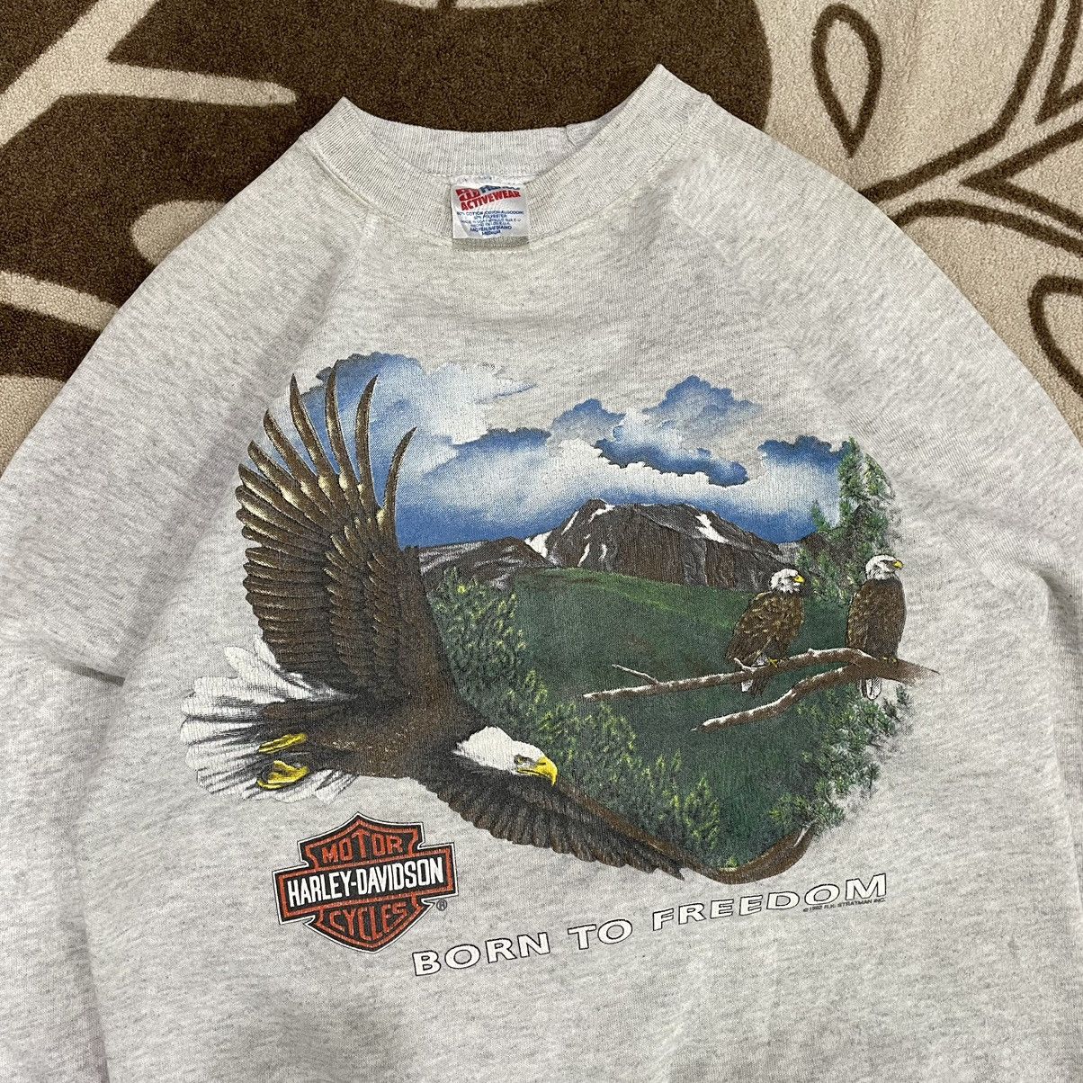 Harley Davidson Vintage Harley Davidson 1992 Sweatshirt Size US M / EU 48-50 / 2 - 1 Thumbnail