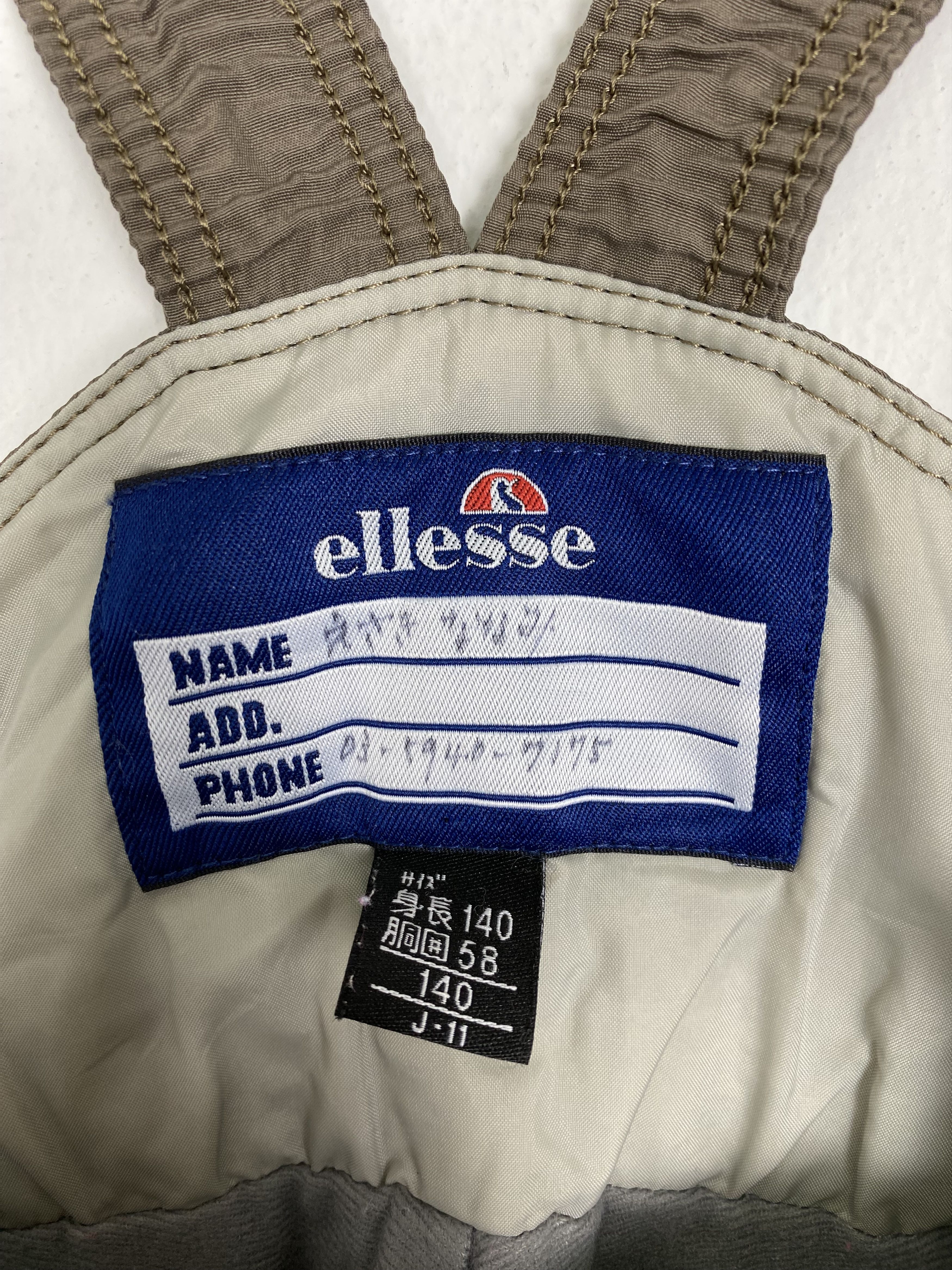 Ellesse Vintage ELLESE Workwear Coveralls SK0006 Size 26" / US 2 / IT 38 - 11 Thumbnail