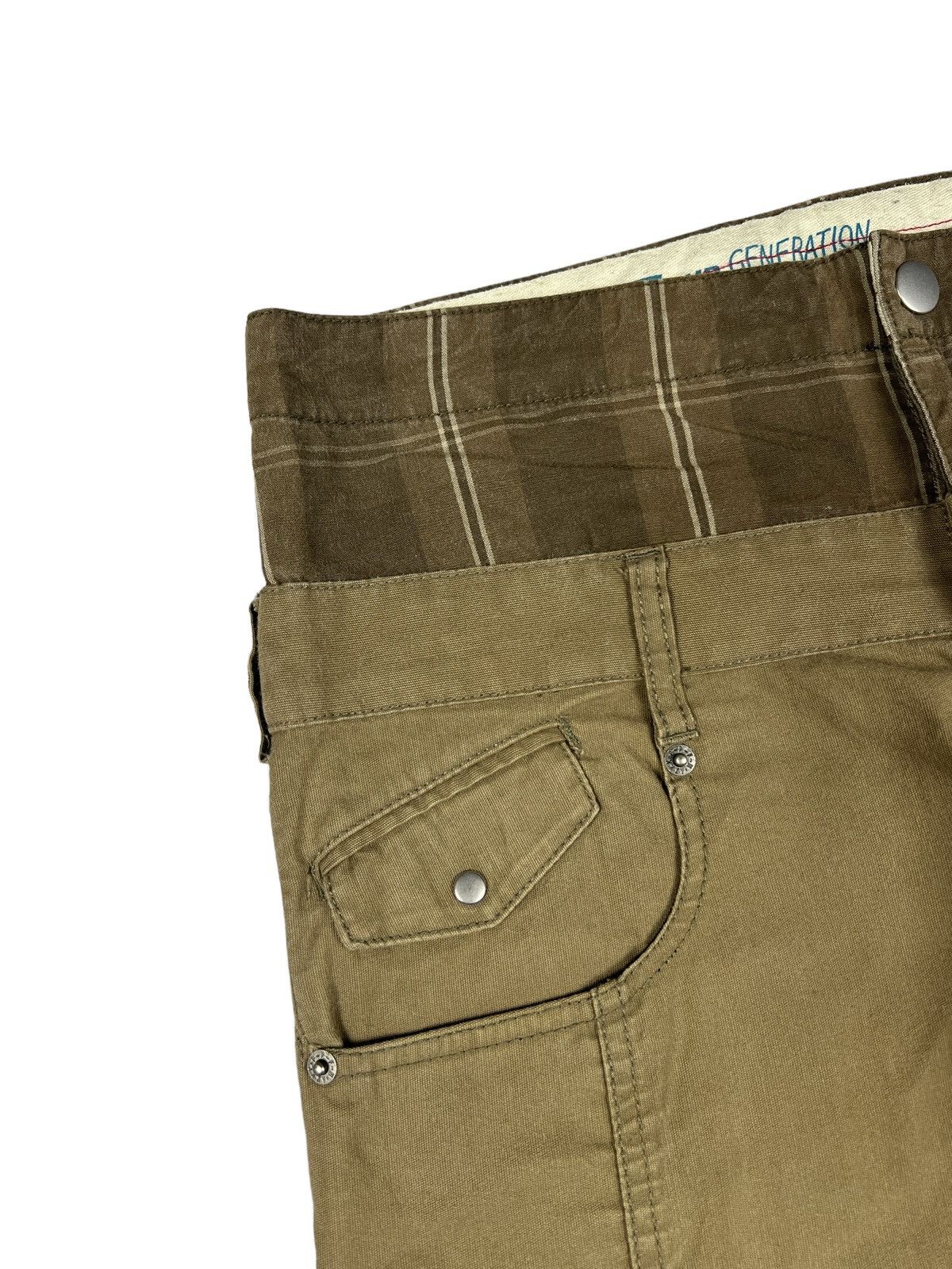 PPFM PPFM Double Waist Hybrid Cargo Pants Size US 33 - 5 Thumbnail